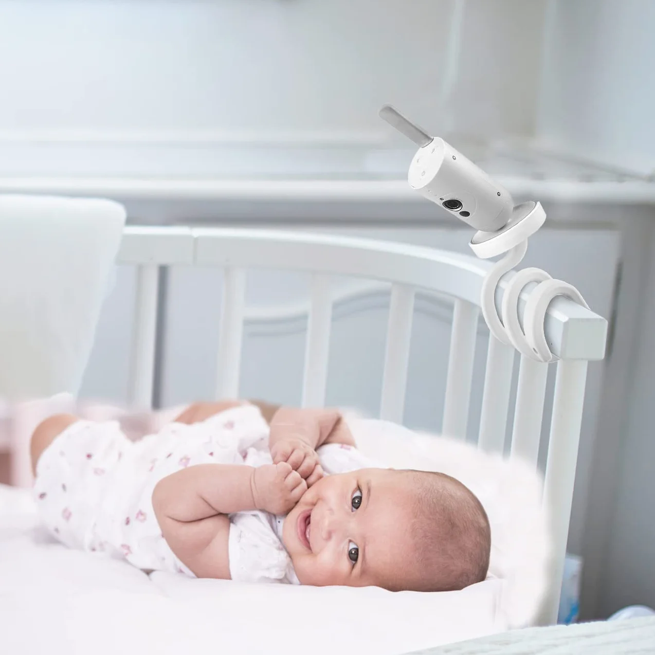 Uchwyt do monitora do elektronicznej niani Philips Avent SCD923/26, elastyczny uchwyt do kamery dla niemowląt SCD643/26, uchwyt do monitoringu video Philips Avent, video Babyphone Camera Mount uchwyt