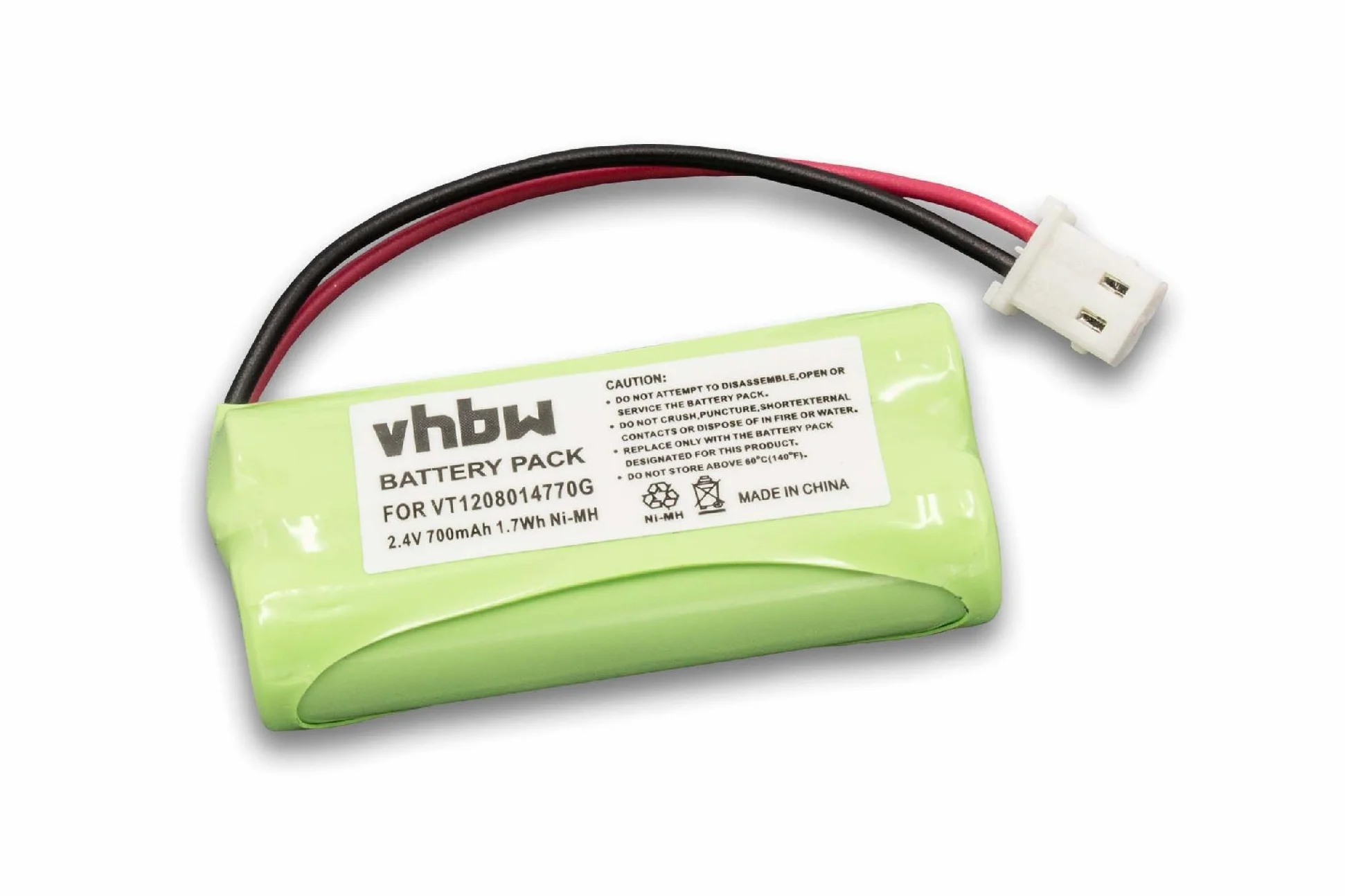 vhbw Bateria kompatybilna z Motorola MNP28, MBP20, MBP161, MBP161TIMER niania niania (700 mAh, 2,4 V, NiMH)
