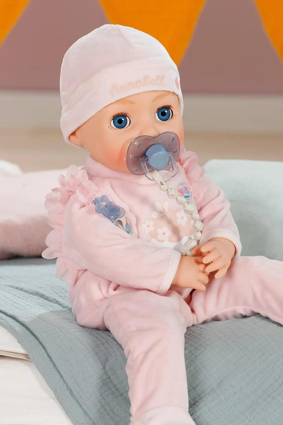 BABY born Magiczny smoczek z klipsem, 2-krotnie sortowany, dla lalek funkcyjnych 43 cm, 838679 Zapf Creation