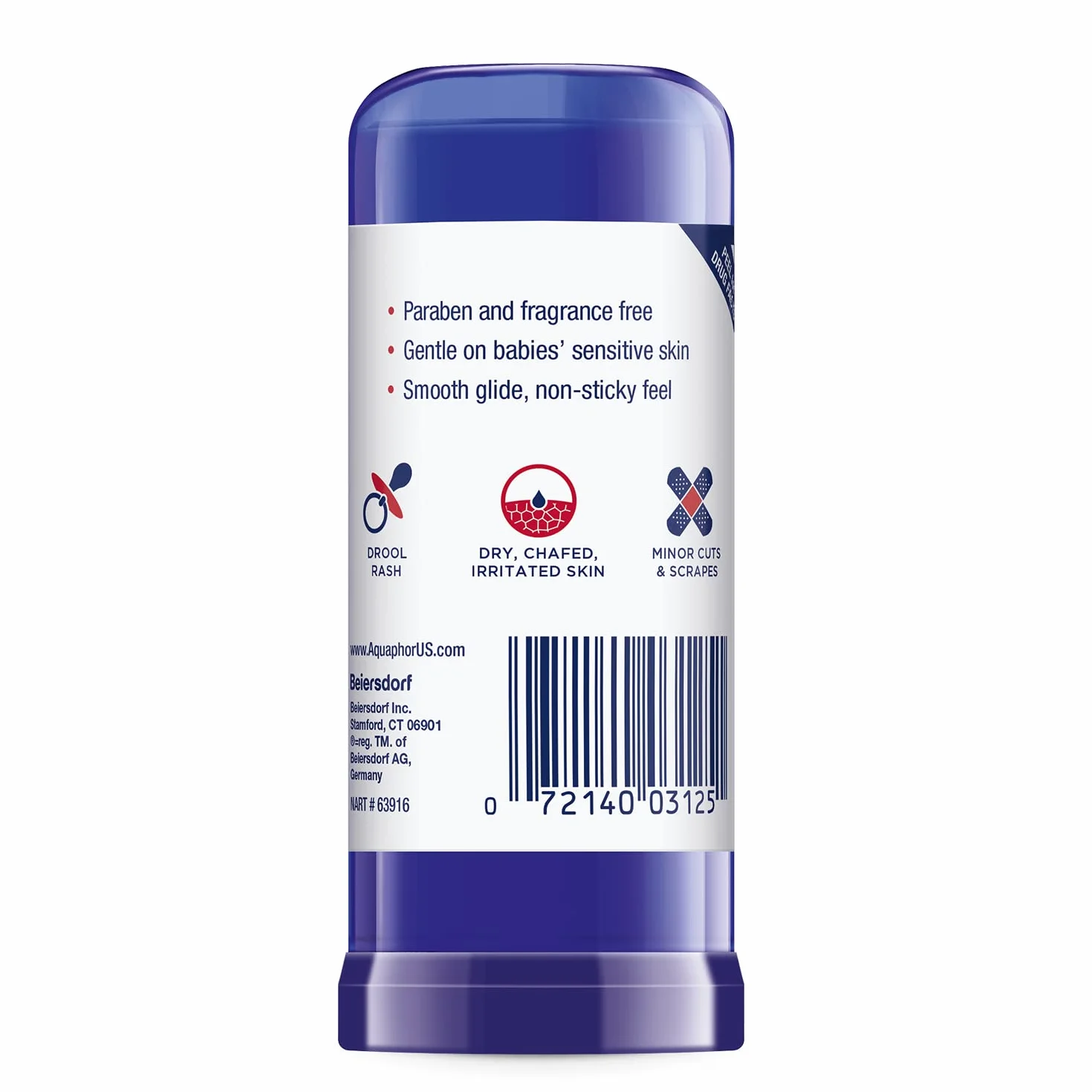 Aquaphor Baby Healing Balm Stick z Olejem z Awokado i Masłem Shea, 0,65 uncji