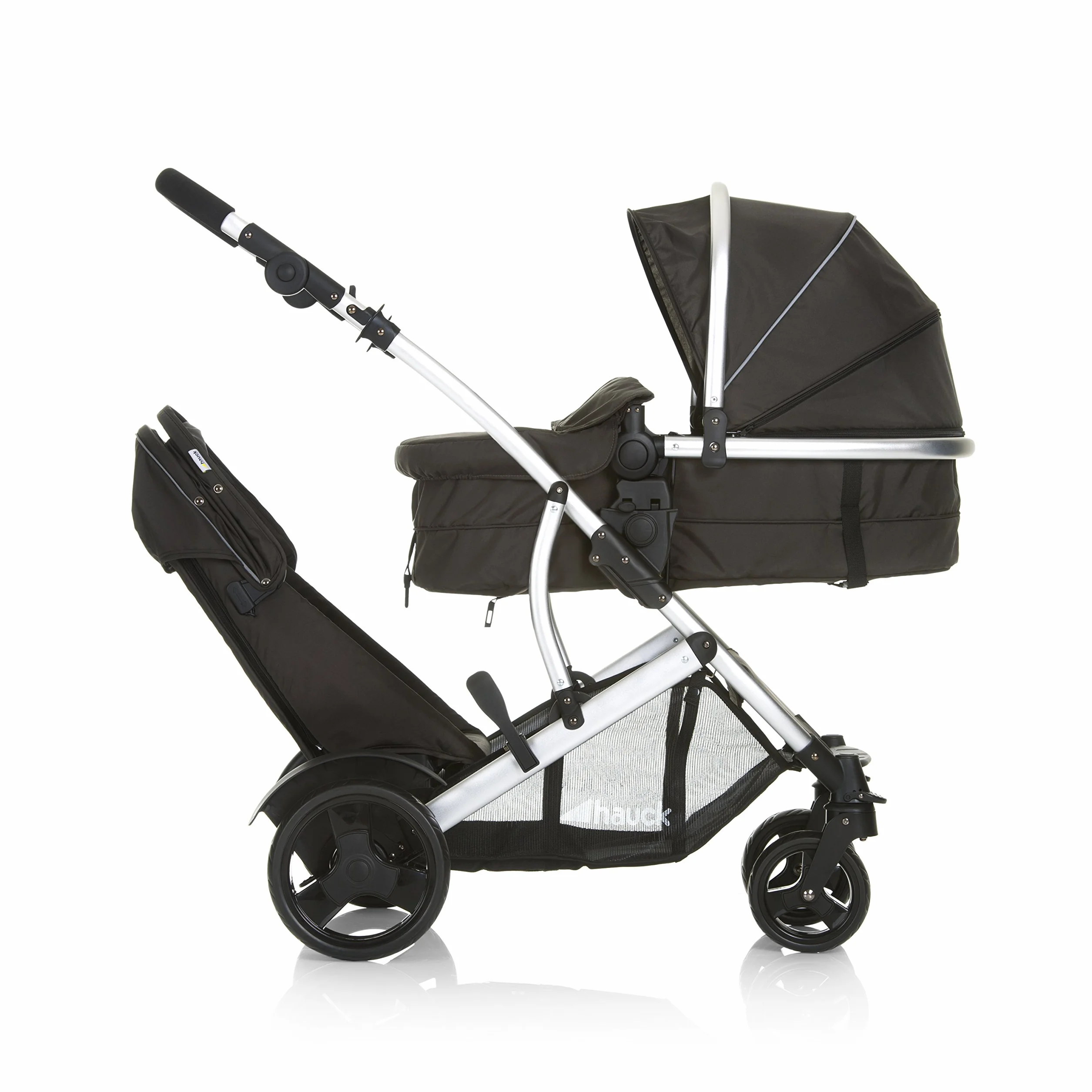 Hauck H-50011 Podwójny Wózek, Czarny, Do 15 kg