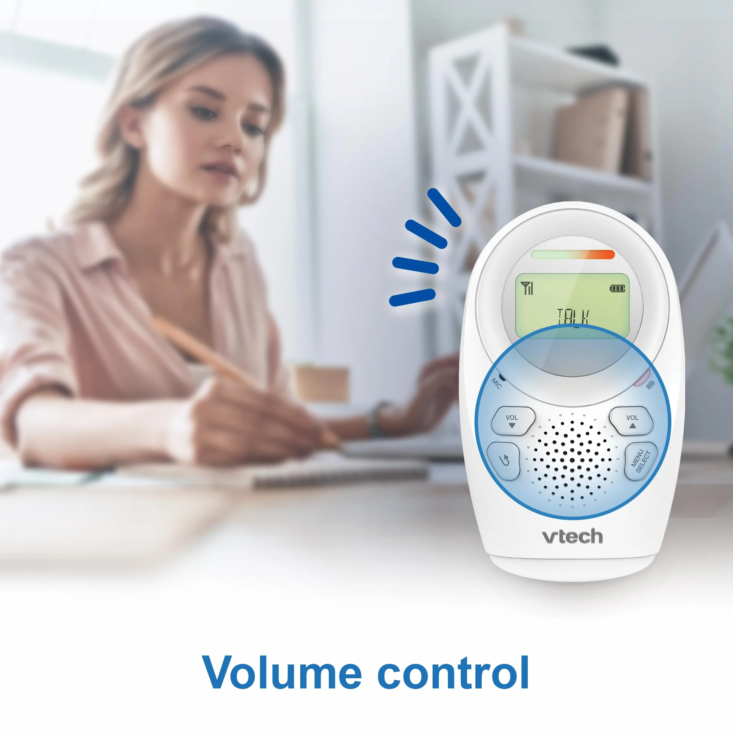 VTech - Babyphone Night Light - funkcja lampki nocnej, komunikacja rodzic/dziecko - BM1211 - wersja PL