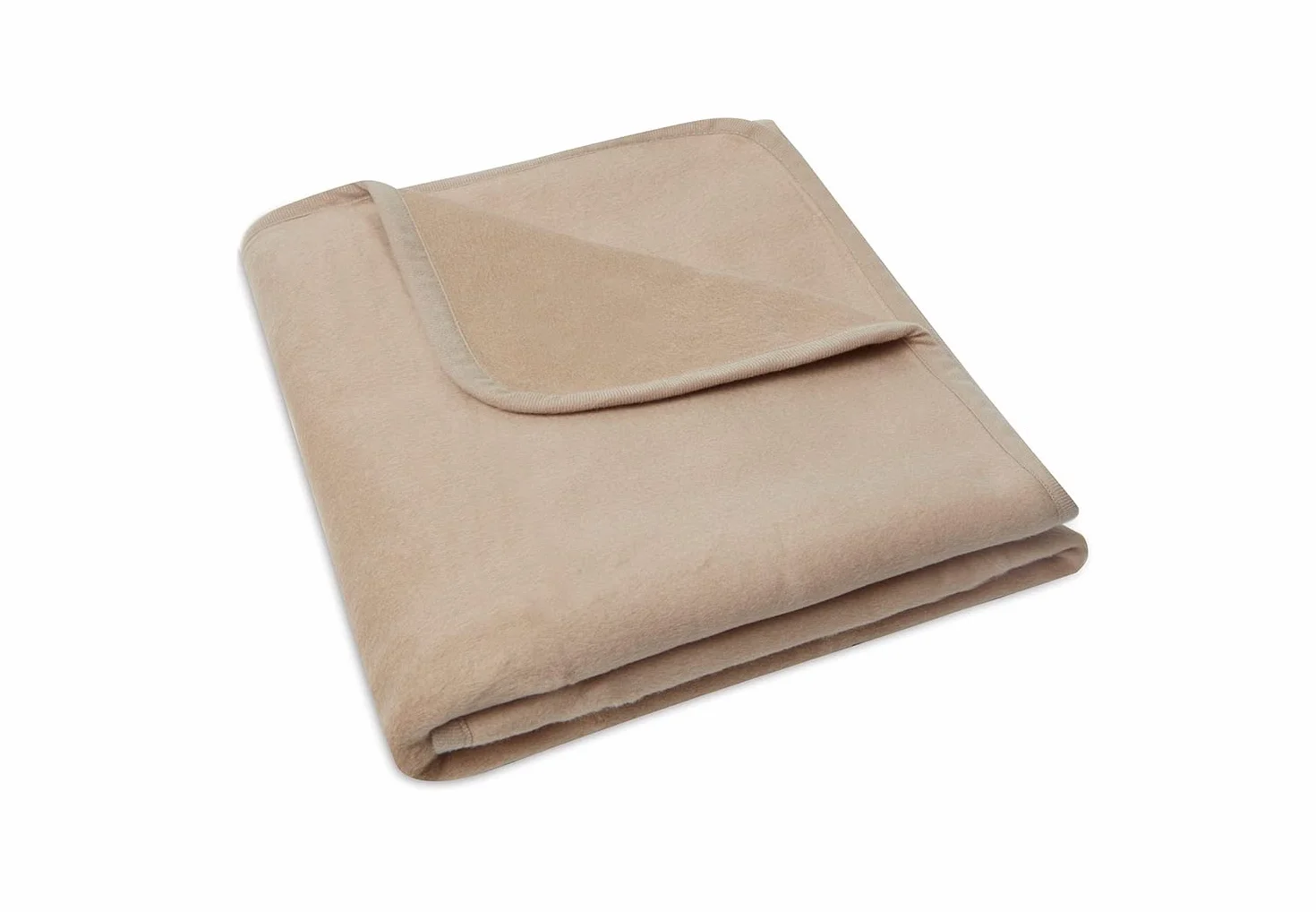 Jollein 514-511-00103 Kocyk dziecięcy Basic Biscuit (75 x 100 cm)