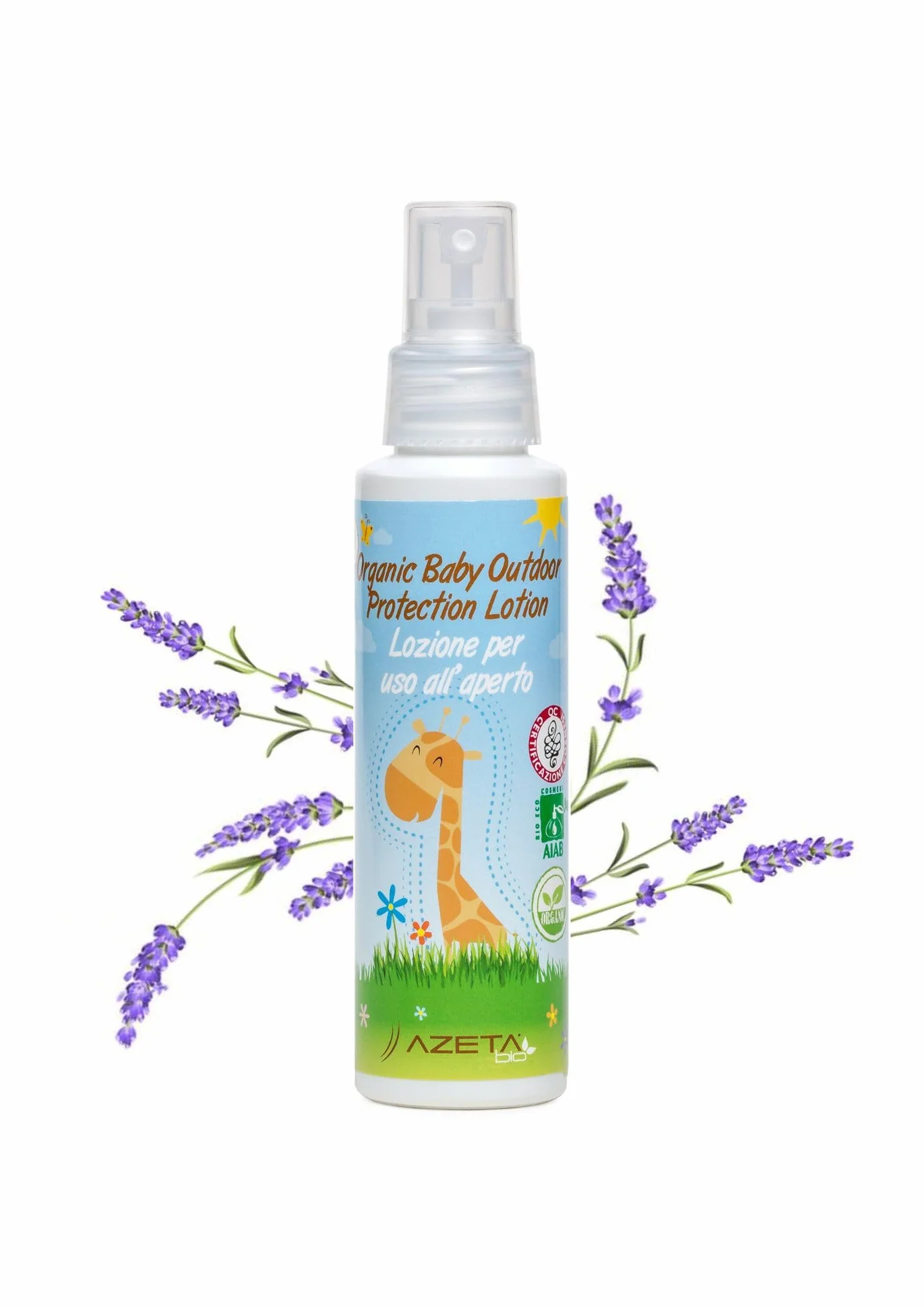 Organiczny balsam przeciwsłoneczny dla dzieci 50 – AZETAbio – 100 ml