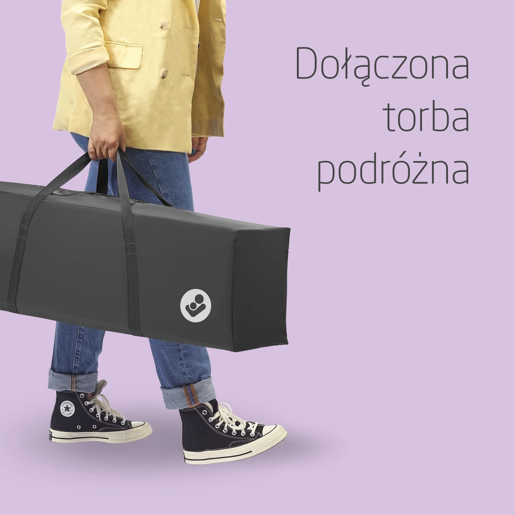 Maxi-Cosi Swift 3 w 1 łóżeczko turystyczne dla dziecka, 0–3,5 roku, do 15 kg, Lekki Kojec dla Dziecka Składany, Materac 2-w-1, Ultralekkie, Składane w sekundę, Torba, Eco Care, Beyond Grey
