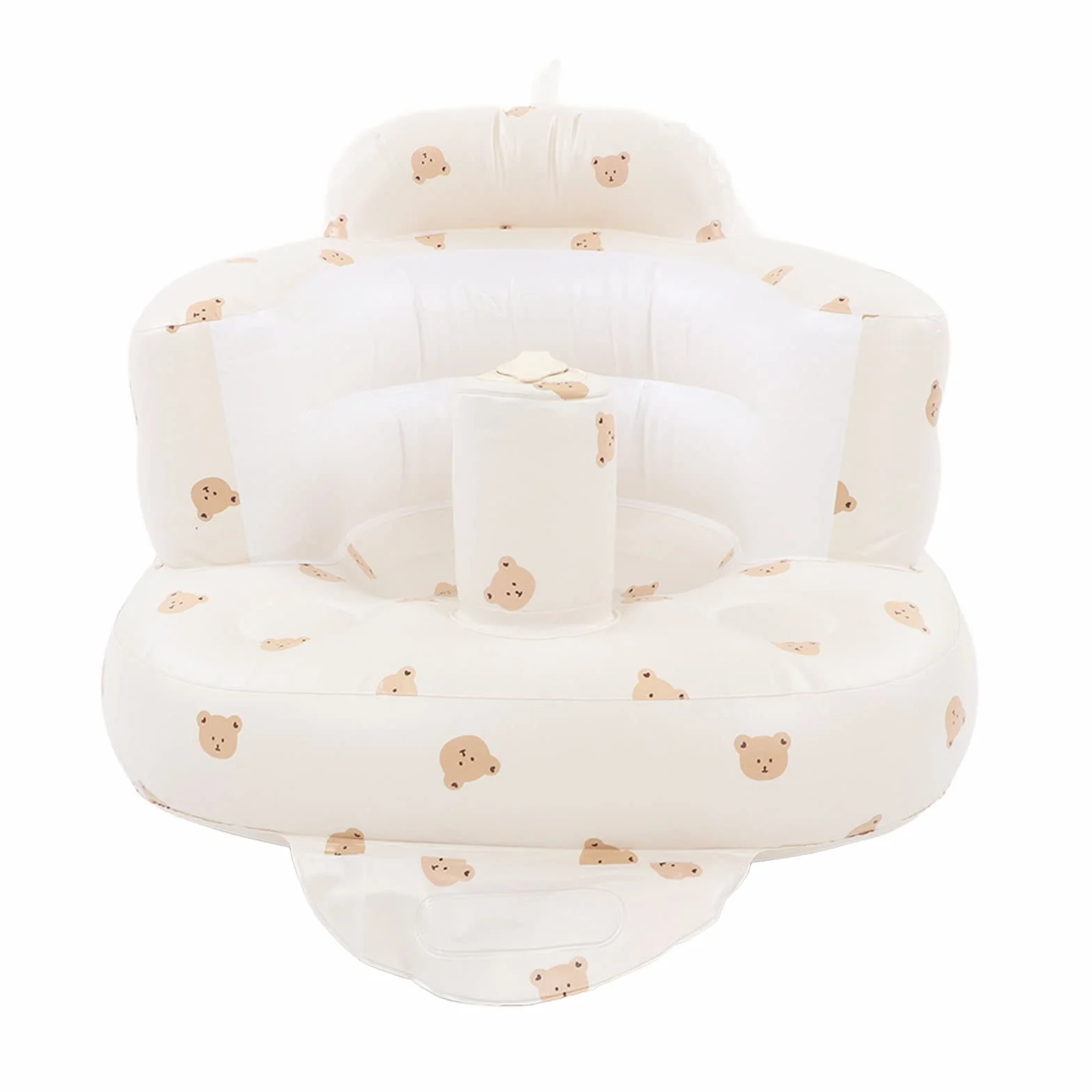 Nadmuchiwany Fotelik Dla Dziecka, Krzesełko Baby Shower Siedzenie z Oparciem