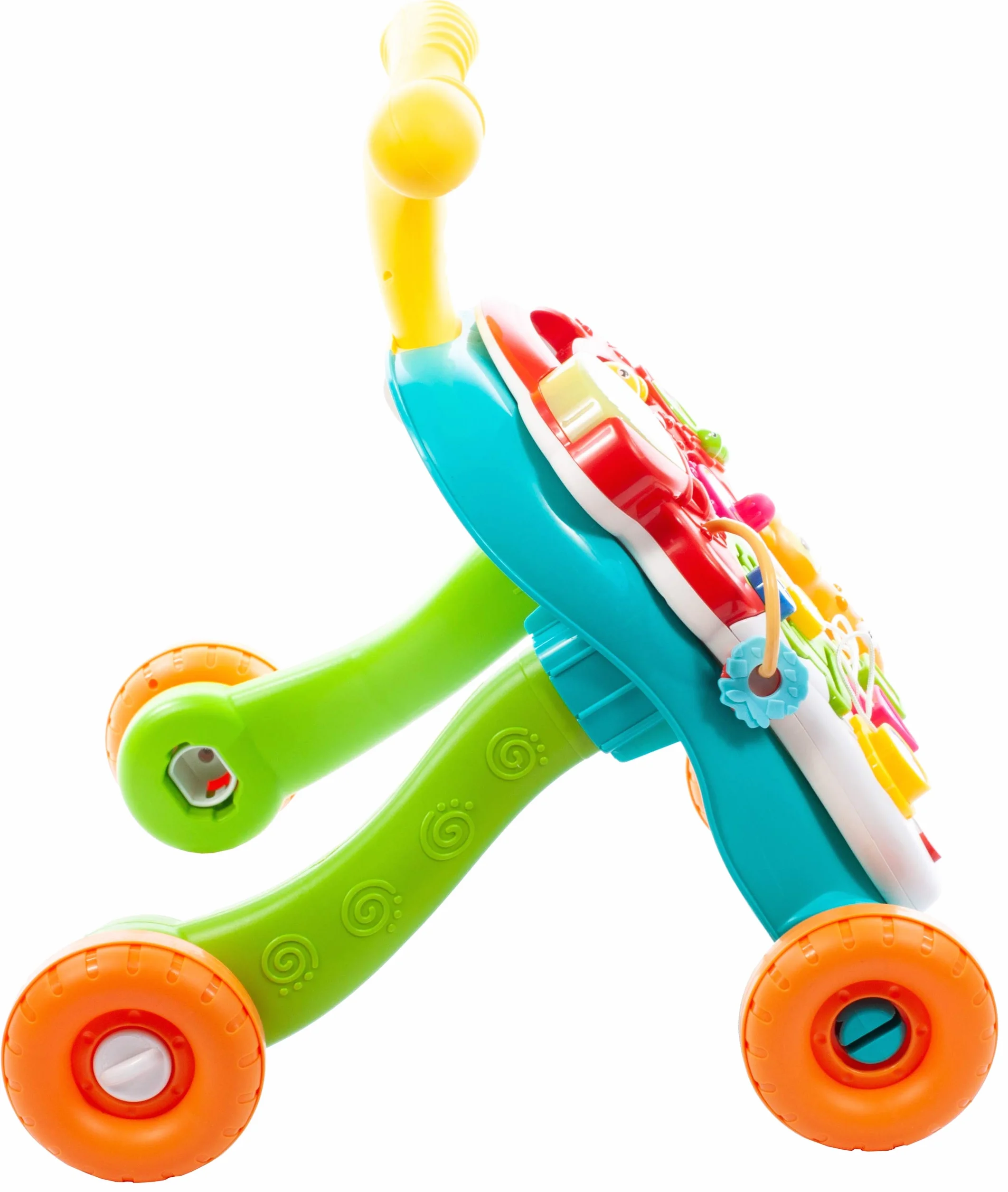 MalPlay 5901924216421 Chodzik Pchacz 5W1 Kolorowy ,Wielokolorowy