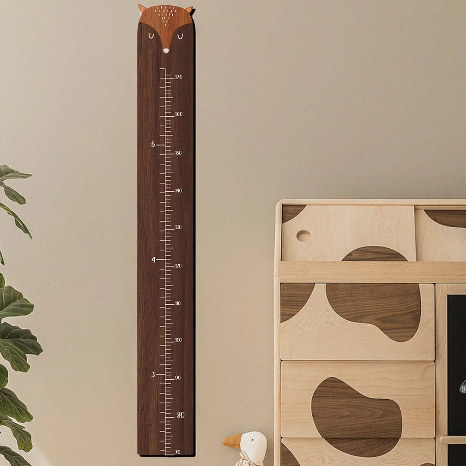 Height Growth Chart, Kids Height Measuring Wall Ruler, Cartoon Children Room Growth Chart, Height Ruler For Home, Growth Chart For Nursery Toddler Height Growth Chart For Kids