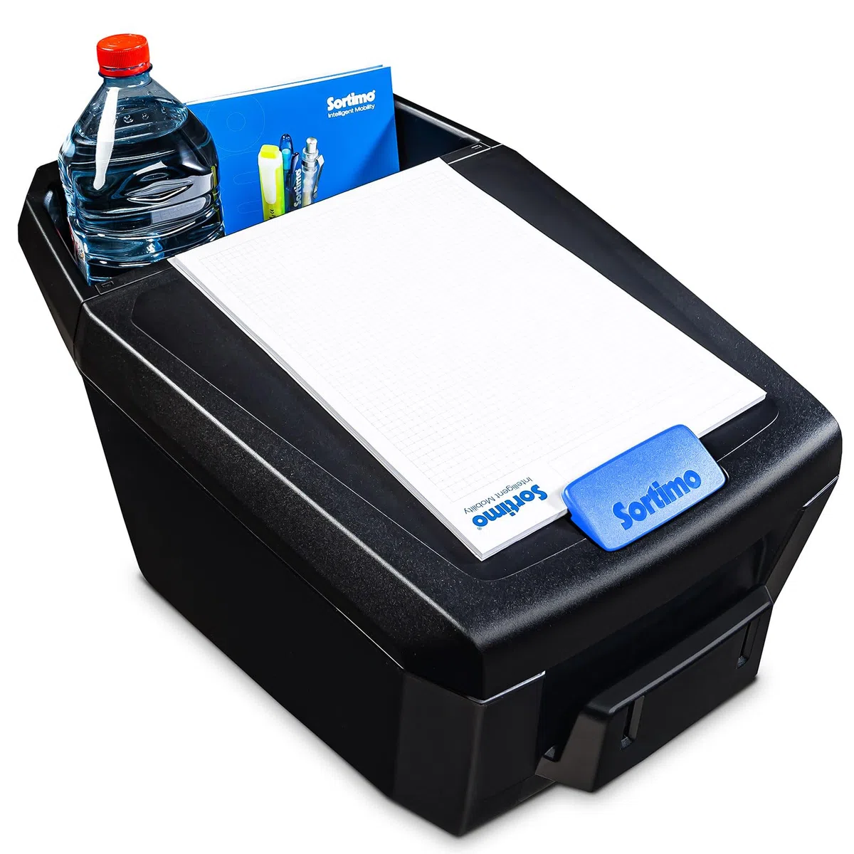 Sortimo AutoAssistent + organizer biurowy – zestaw, czarny/niebieski/szary