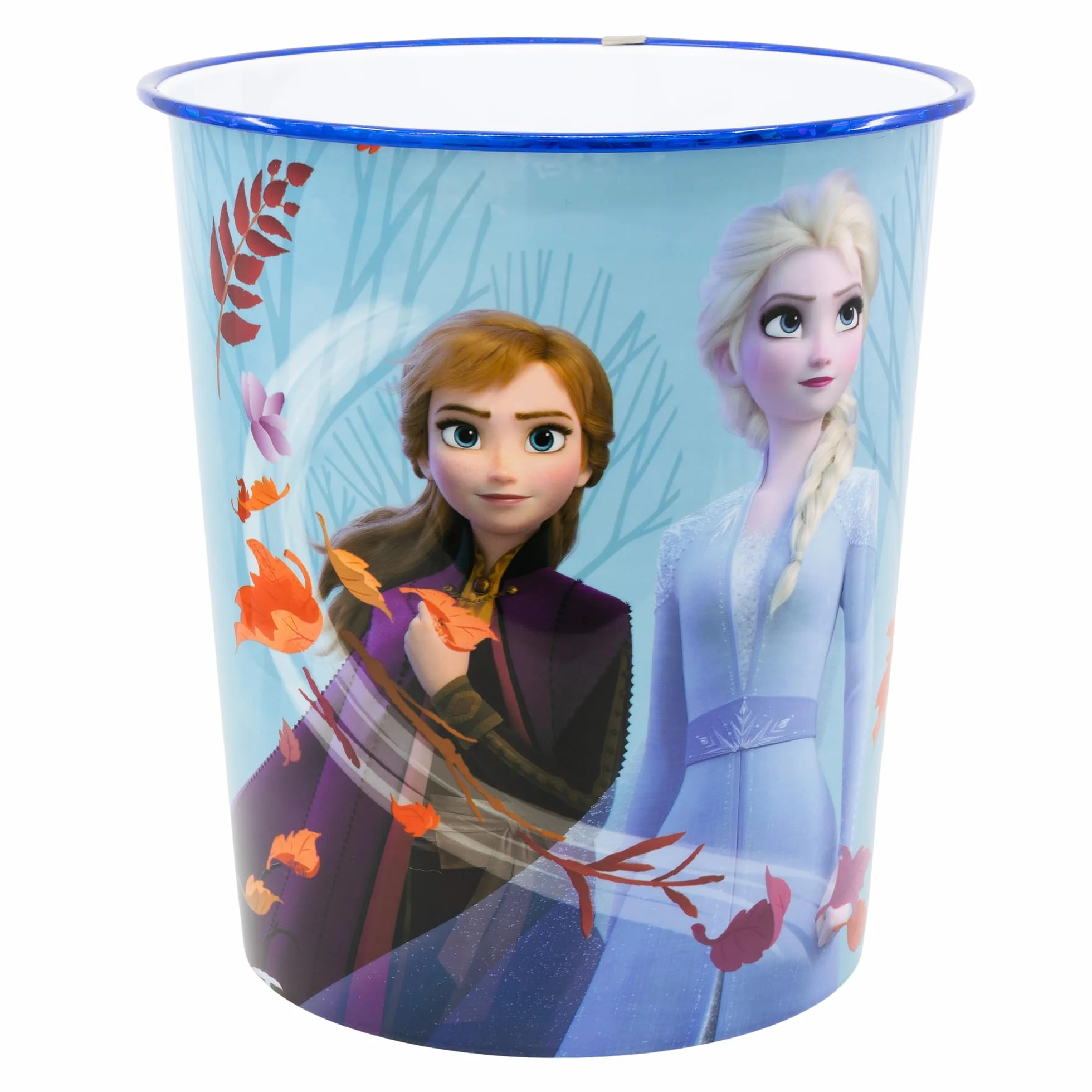Stor Metalowy kosz na śmieci dla dzieci | FROZEN II BLUE FOREST