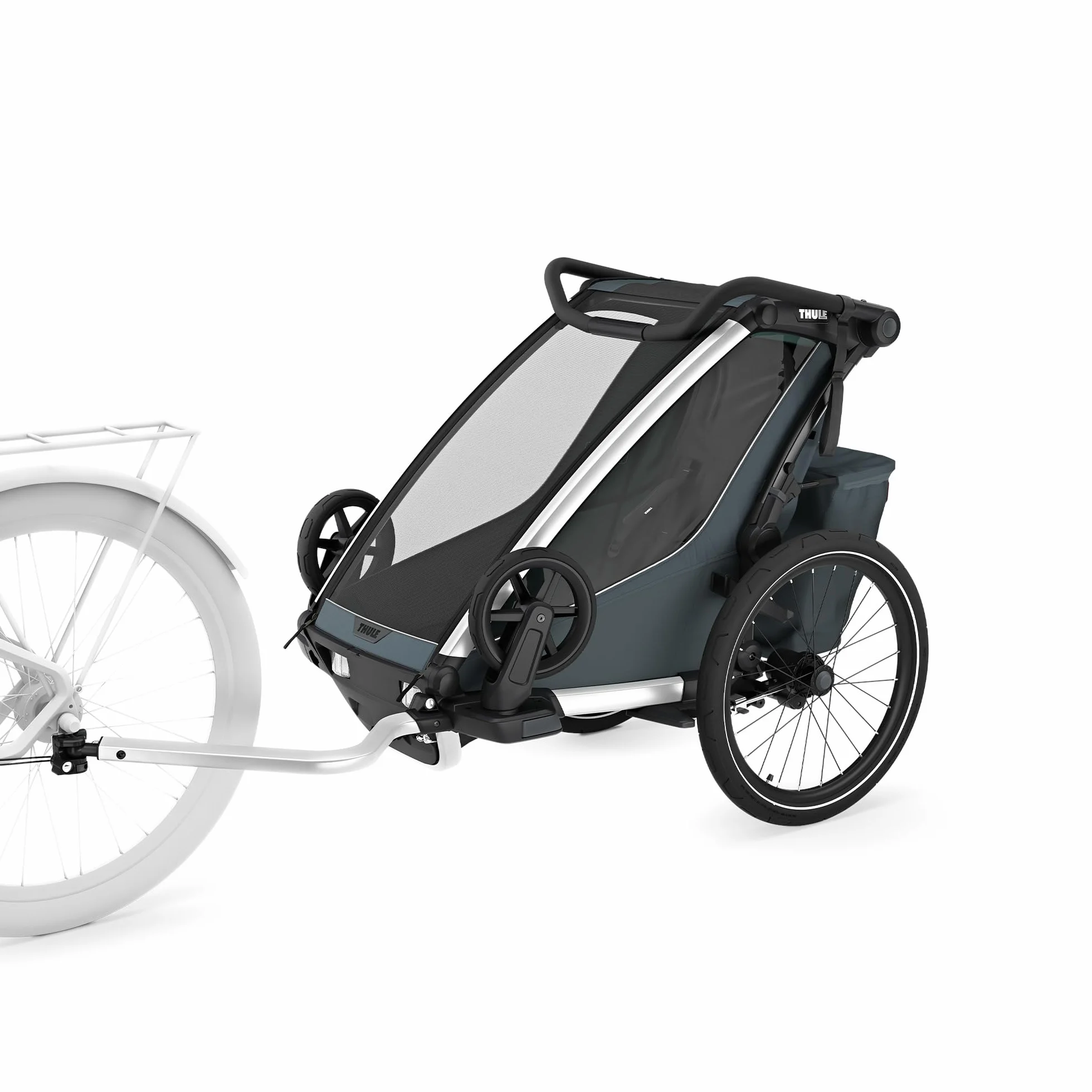 THULE Chariot Cross 2 Single przyczepka rowerowa Dark Slate