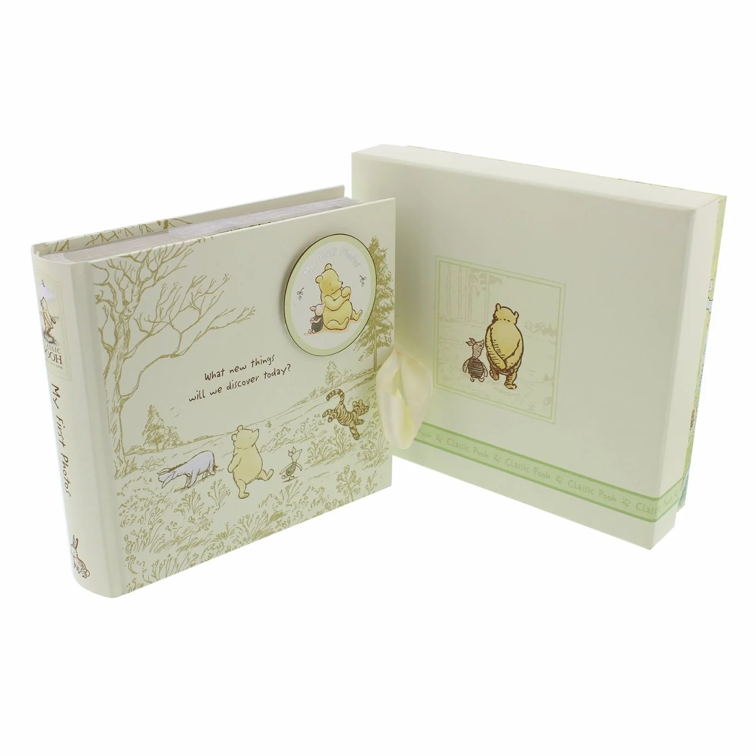 Disney Magical Beginnings Classic Pooh My First Photos Baby Album for 6 x 4 Photographs New (DI165), 200 g WBM-GFT45