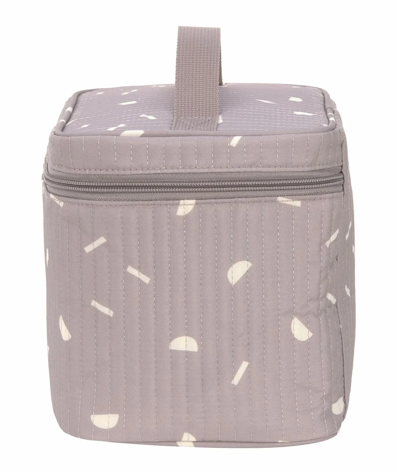 LÄSSIG Organizer do przewijania pieluch do noszenia/Casual Przedszkole Caddy To Go Blocks Taupe