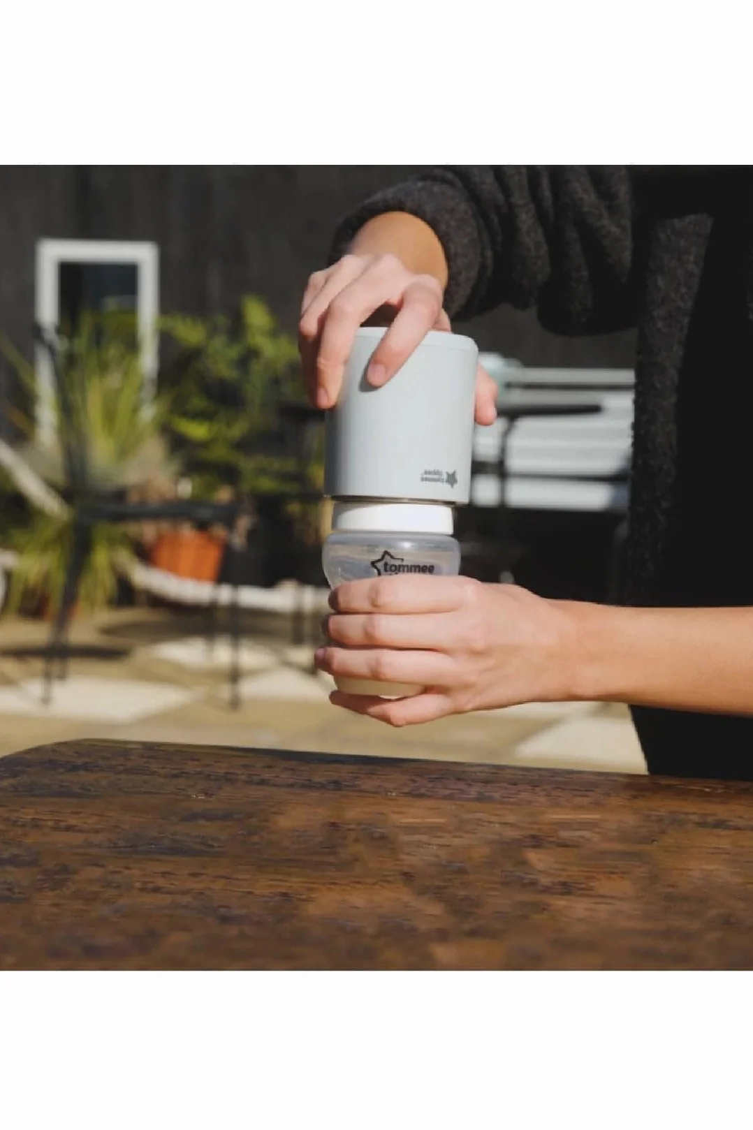 Tommee Tippee LetsGo przenośny podgrzewacz do butelek USB ładowany lekki