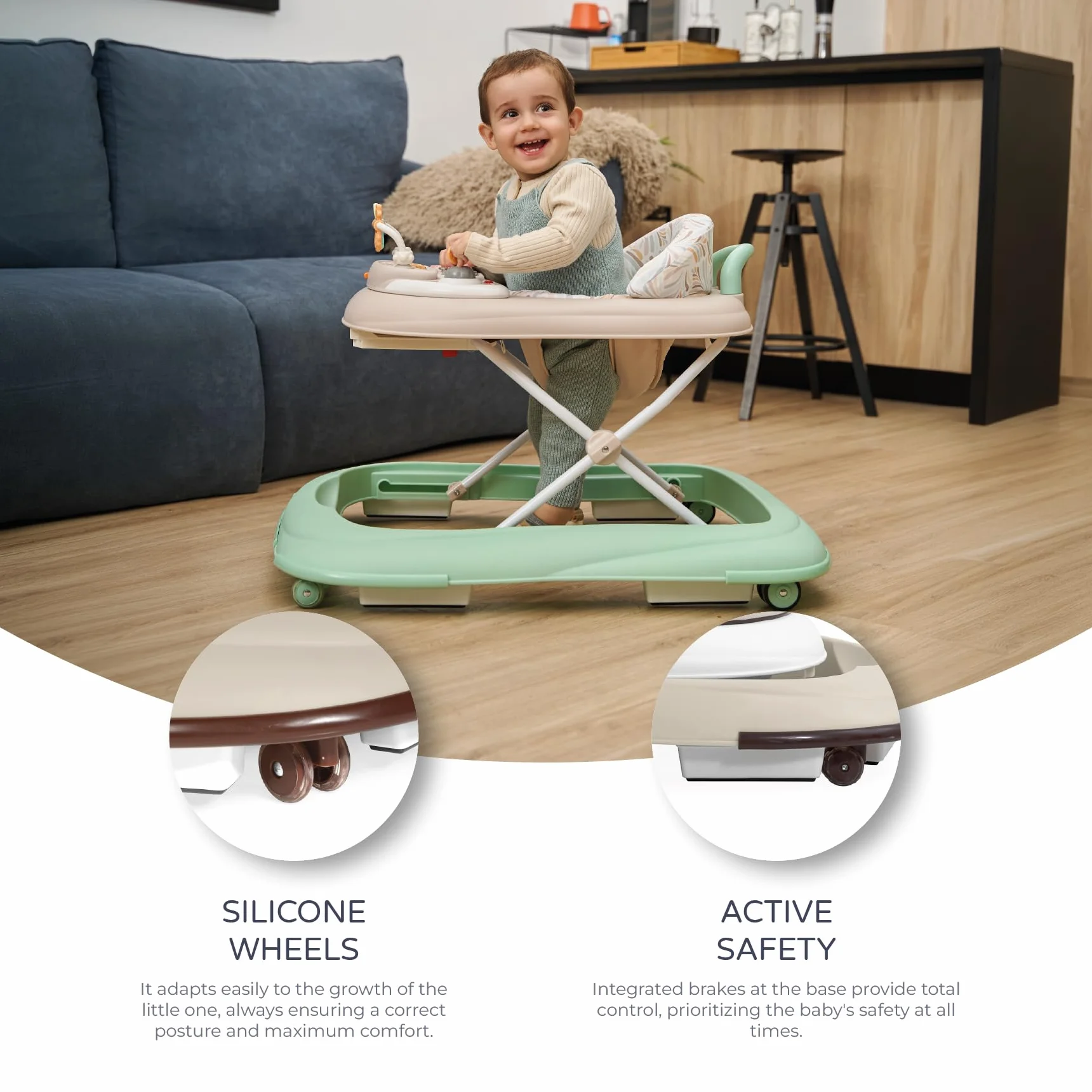 Innovaciones MS 428 Rollator Basic Plus, beżowy