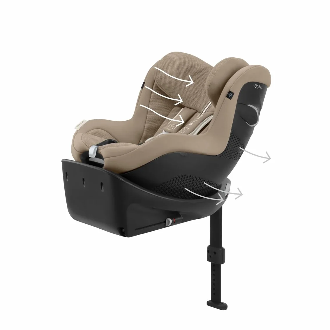 Sirona Gi i-Size Plus Almond Beige PU1
