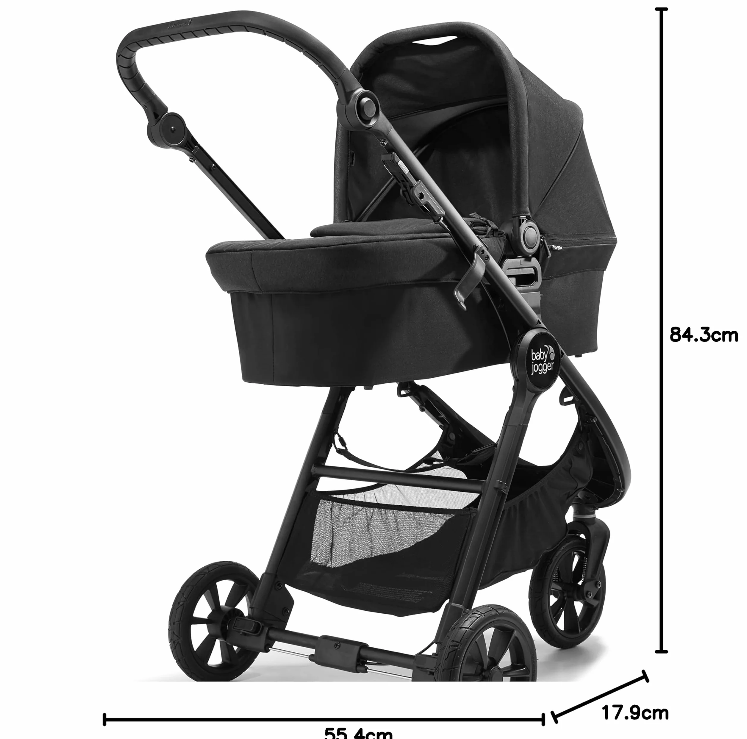 Wózek dziecięcy biegowy Baby Jogger City Mini GT2 czarny