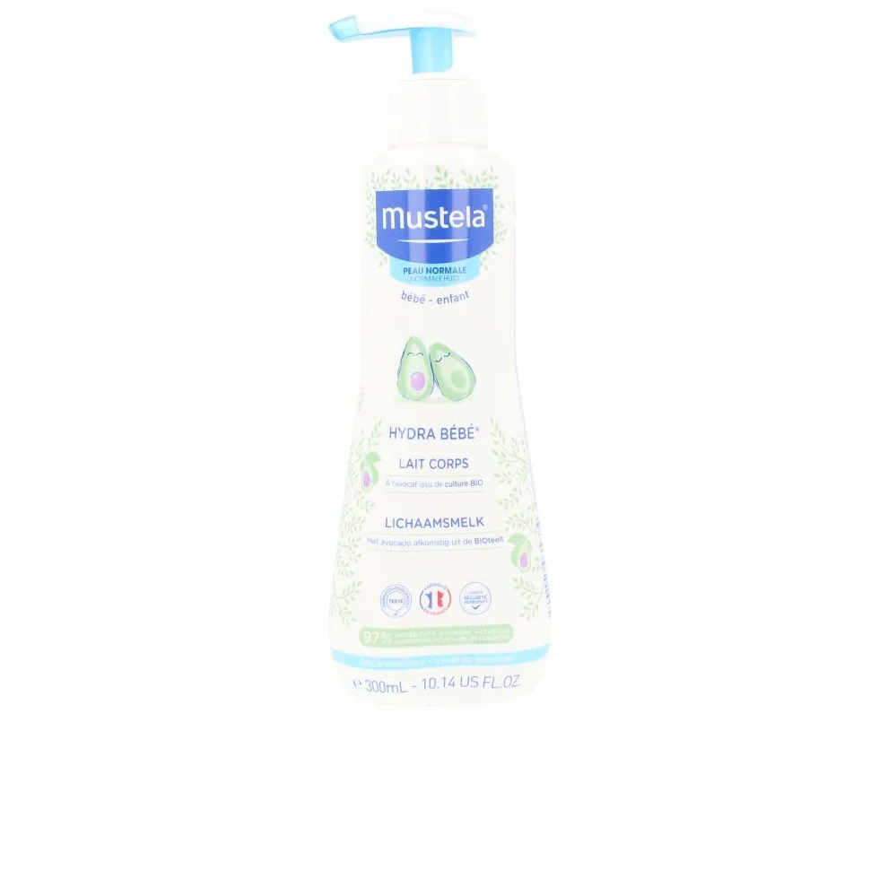Mustela Hydra Bebe Body Milk 300 Ml, Almond