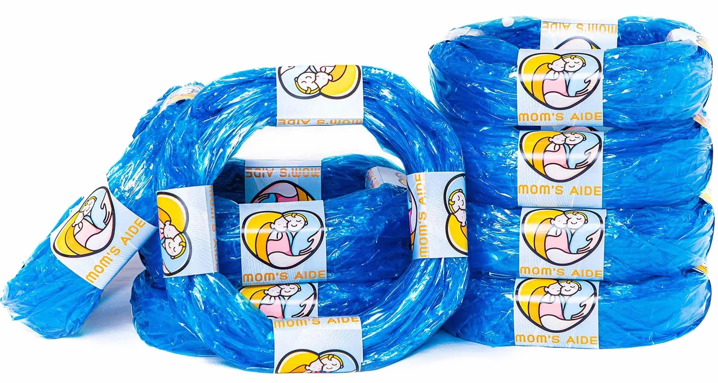 Mom's Aide Folia wkład Kompatybilny z Tommee Tippee Sangenic Tec+Simplee Sangenic + Twist & Click（opakowanie 8 sztuk）