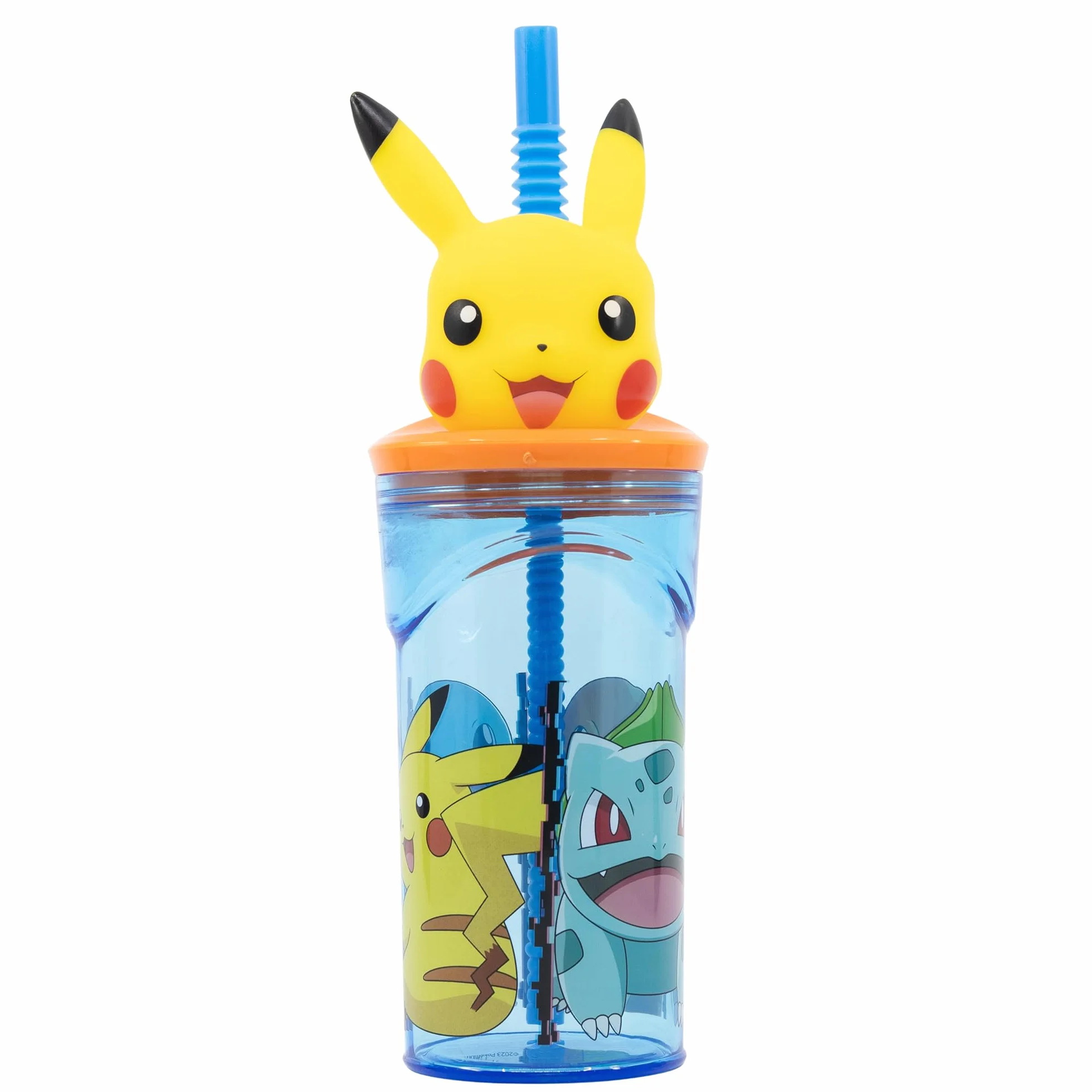 POKEMON DISTORSION Kubek z plastiku BEZ BPA 430 ml z figurką 3D na pokrywce