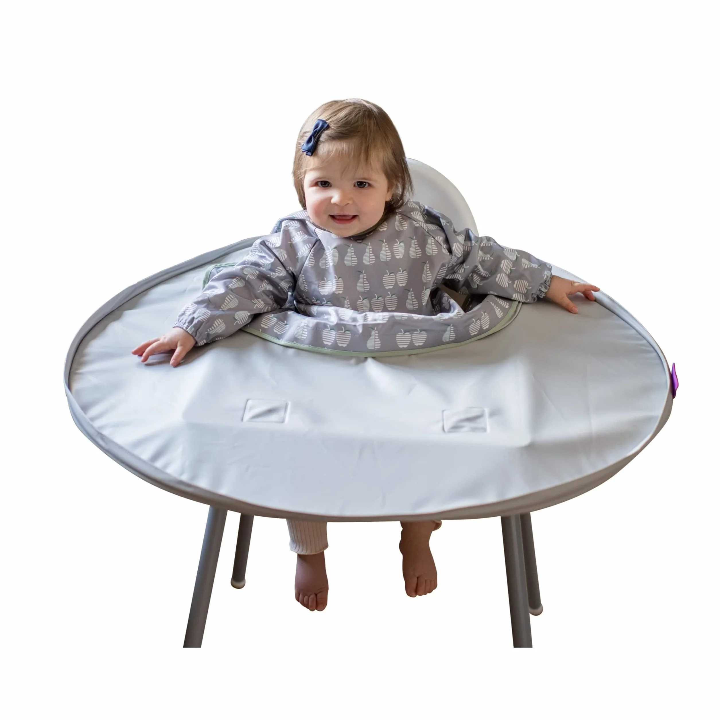 Tidy Tot Unisex śliniaczek i tacy zestaw 6 miesięcy do 2 lat idealny do BLW