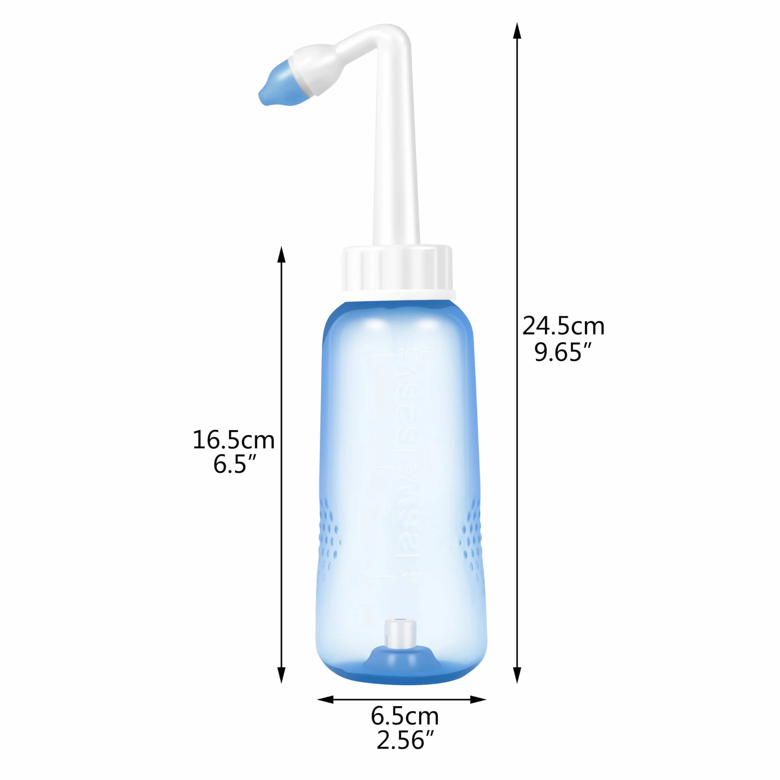 CROING 80 x mieszanka do płukania zatok + 1 x butelka do płukania nosa (300 ml), zestaw saszetek do płukania nosa, sól neti, nawadnianie nosa, douche do nosa, ulga w zatokach, neti-pot
