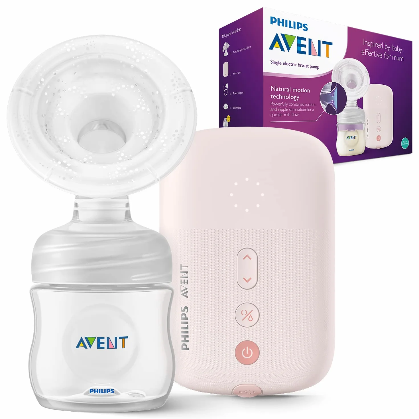 Philips Avent Laktator Elektryczny, Różowy