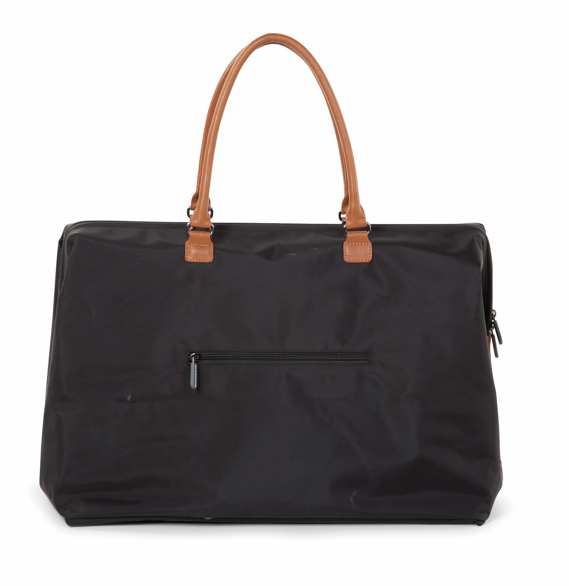 CHILDHOME, Mommy Bag, torba na pieluchy, dla kobiet w ciąży, torba podróżna, duża pojemność, mata do przewijania, regulowany pasek na ramię, izolowana kieszeń, przejście na walizkę, czarny/złoty