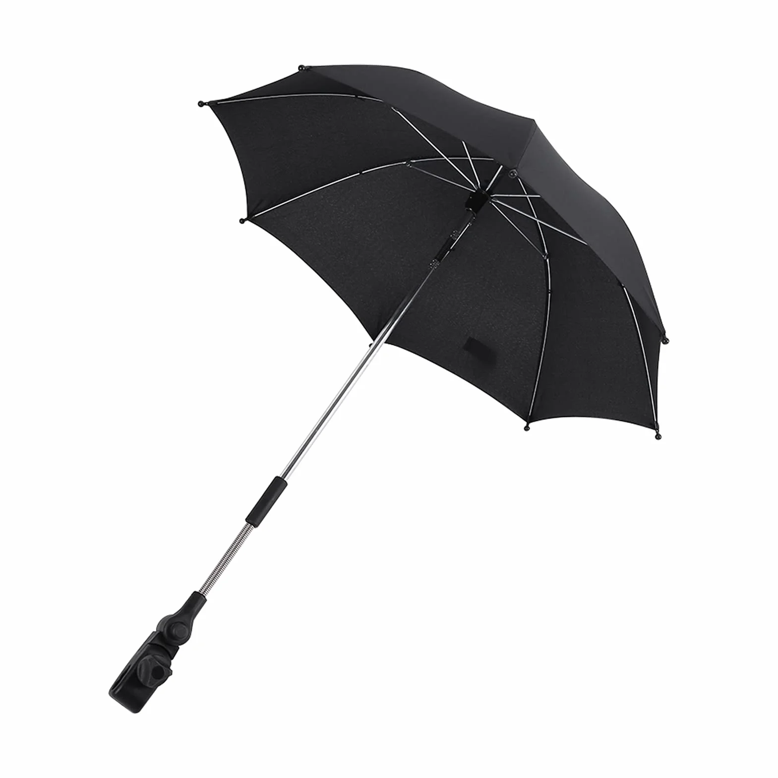 Parasol Przeciwsłoneczny do Wózka Dziecięcego UV Regulowany Ochrona Przed Deszczem