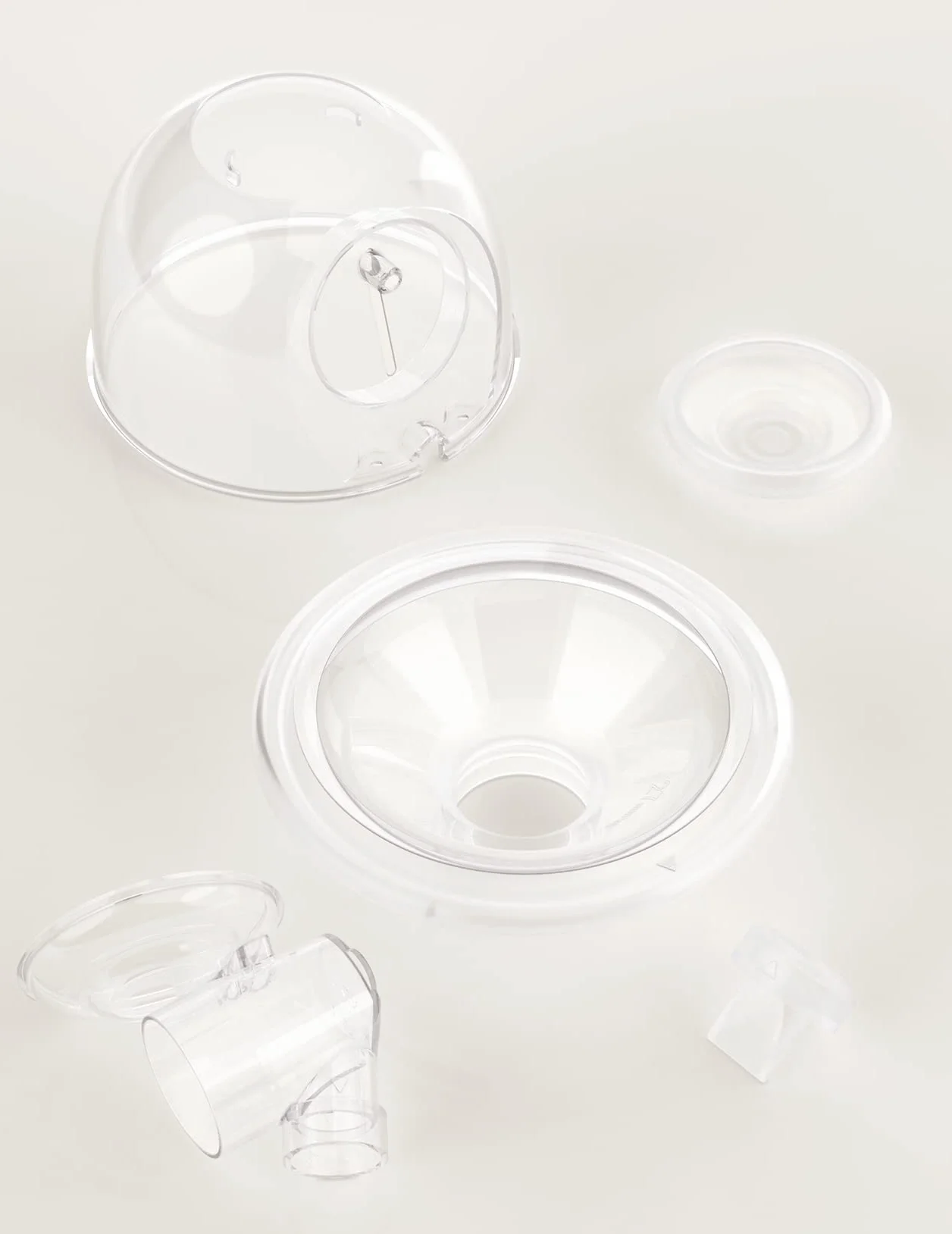 Momcozy Kompletny zestaw kolektorów do odciągania mleka do Momcozy S9 Pro/S12 Pro, NIE do S9/S12 Oryginalne akcesoria zamienne do laktatora S9 Pro/S12 Pro (180 ml, z podwójnie uszczelnionym kołnierzem