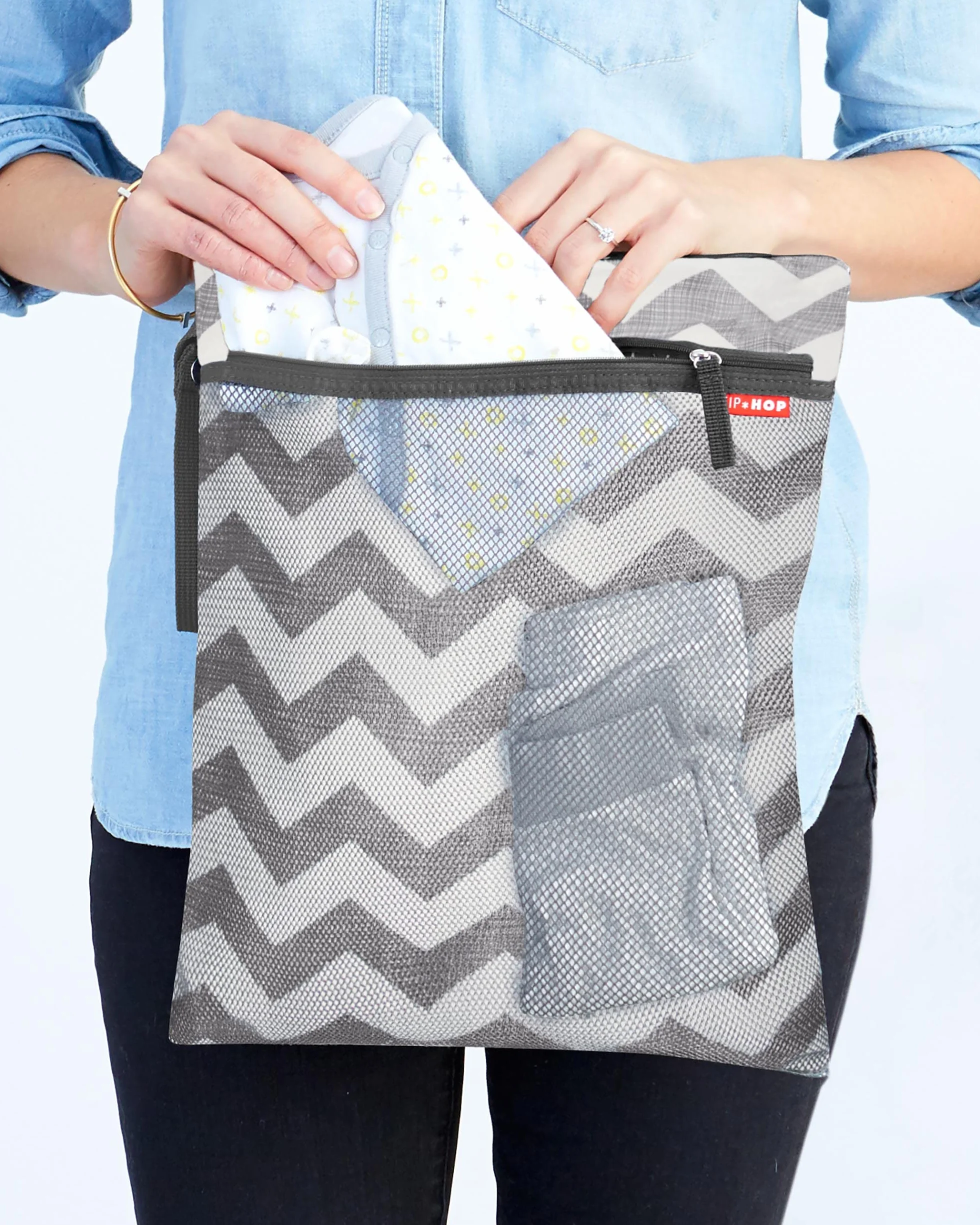 Skip Hop Worek na mokro, Grab & Go, Chevron