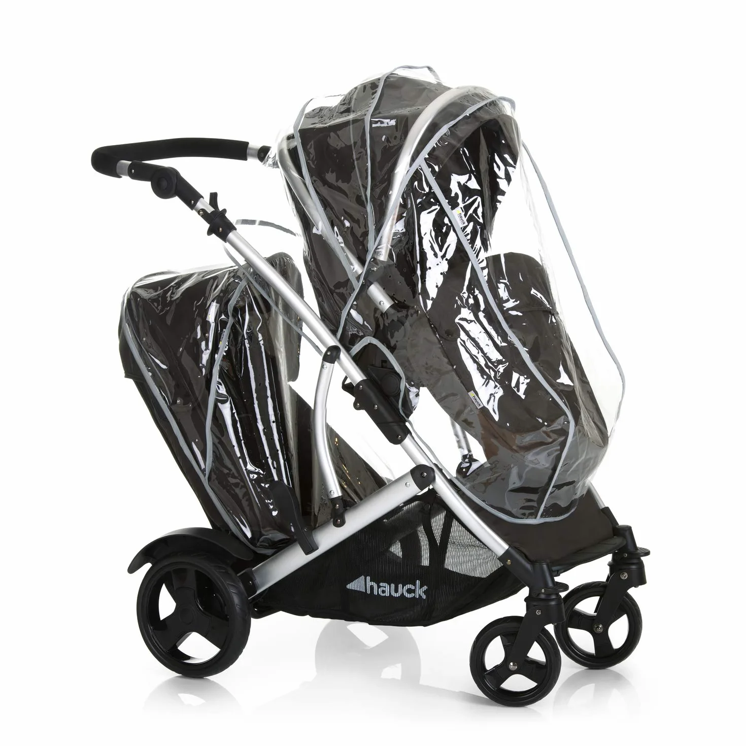 Hauck H-50011 Podwójny Wózek, Czarny, Do 15 kg
