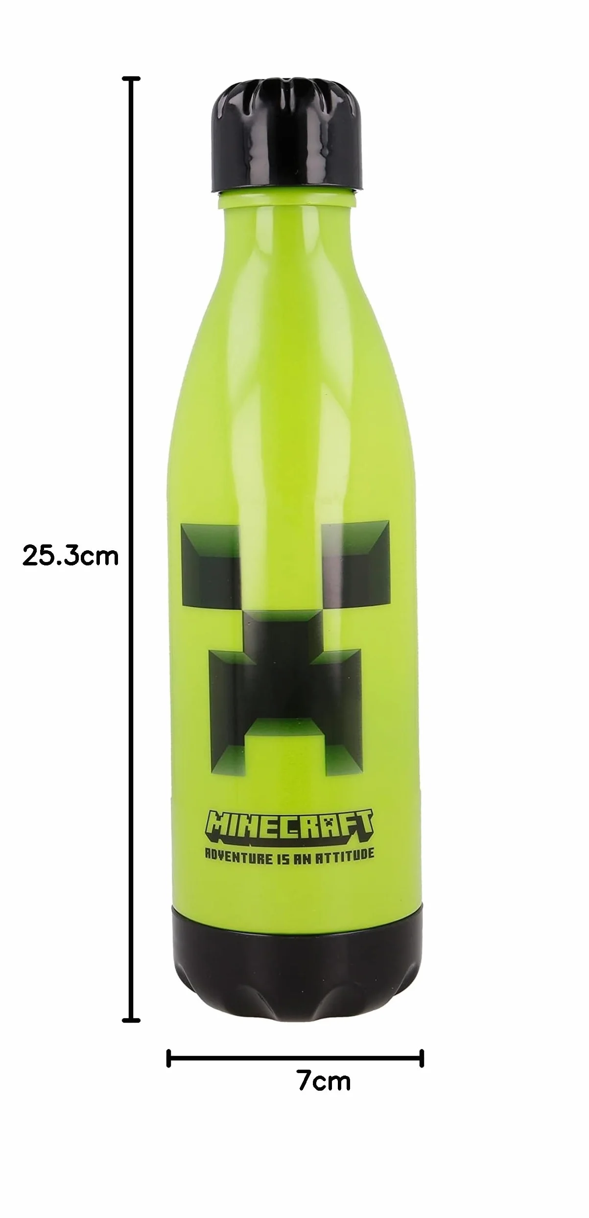 Stor ST-02180 butelka PP Daily duża 660 ml Minecraft, jednokolorowa, 1,25 picometra, rozmiar uniwersalny