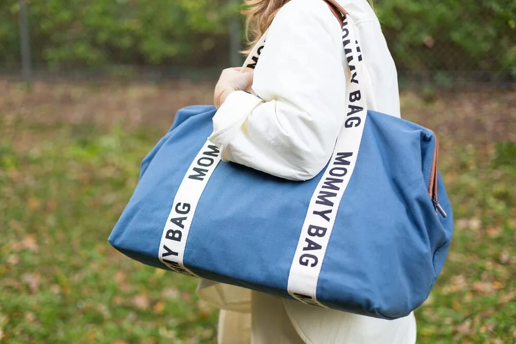 CHILDHOME Signature Mommy Bag torba na pieluchy duża pojemność mata do przewijania