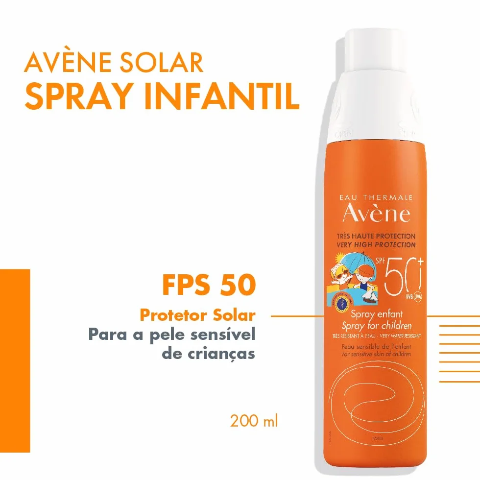 Avène Spray 50+ dla dzieci 200 ml