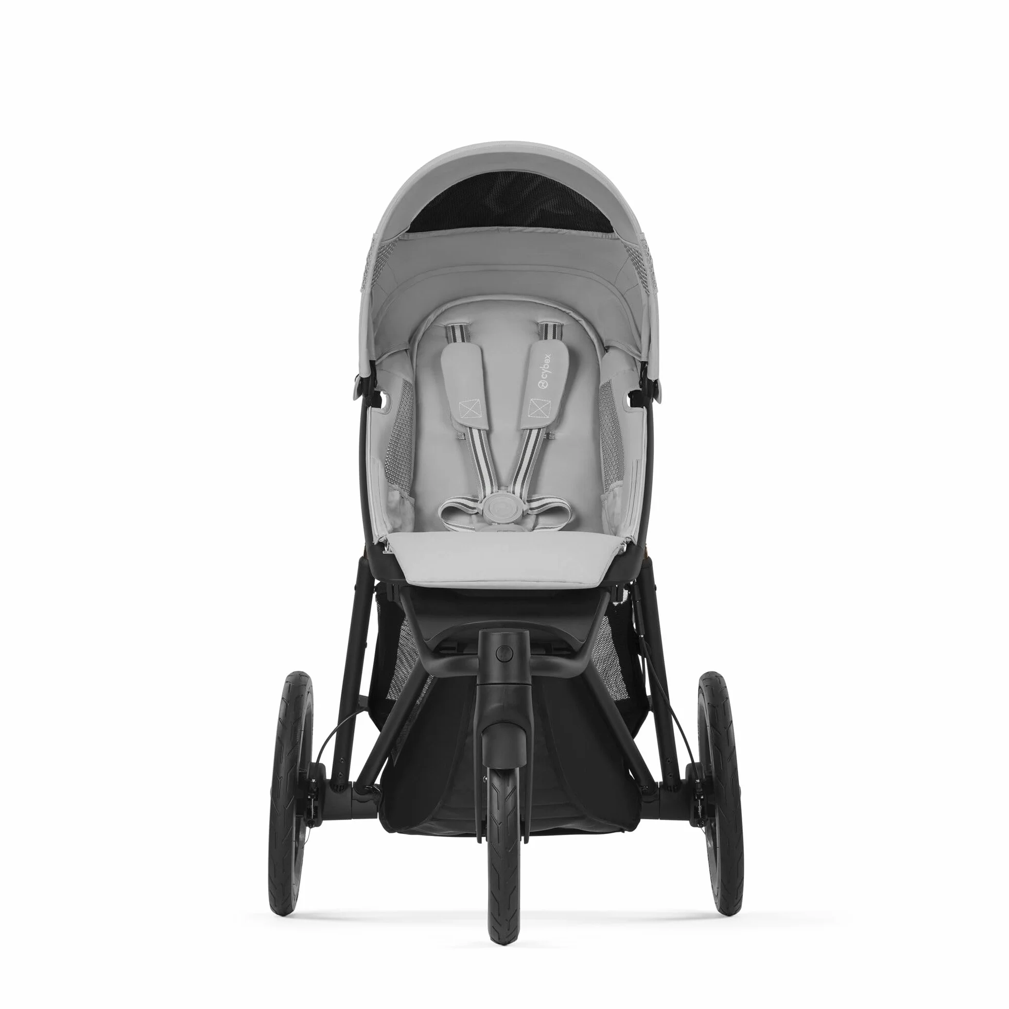 CYBEX Gold Wózek AVI SPIN, Od urodzenia do ok. 4 lat, Max. 111 cm i 22 kg, Miasto, Wózek terenowy i do biegania, Fog Grey