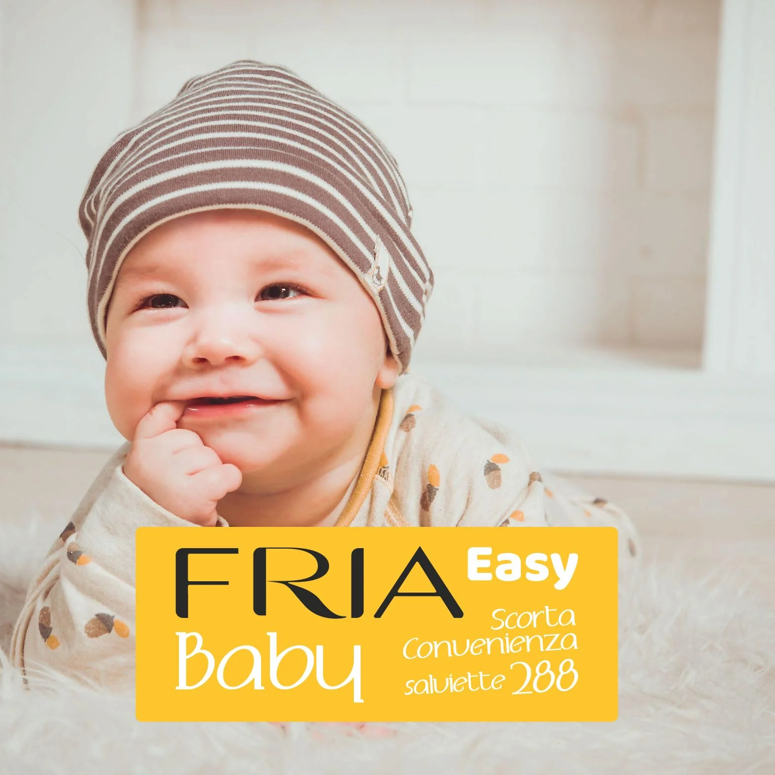 Fria Chusteczki do zmiany pieluch Easy Baby z aloesem i miodem, nawilżające, testowane dermatologicznie, 288 szt.