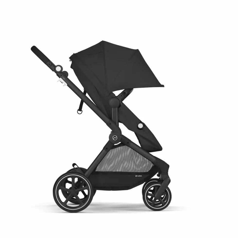 CYBEX Gold Wózek dziecięcy EOS 2-w-1, System podróżny, Od urodzenia do 22 kg (ok. 4 lata), Moon Black