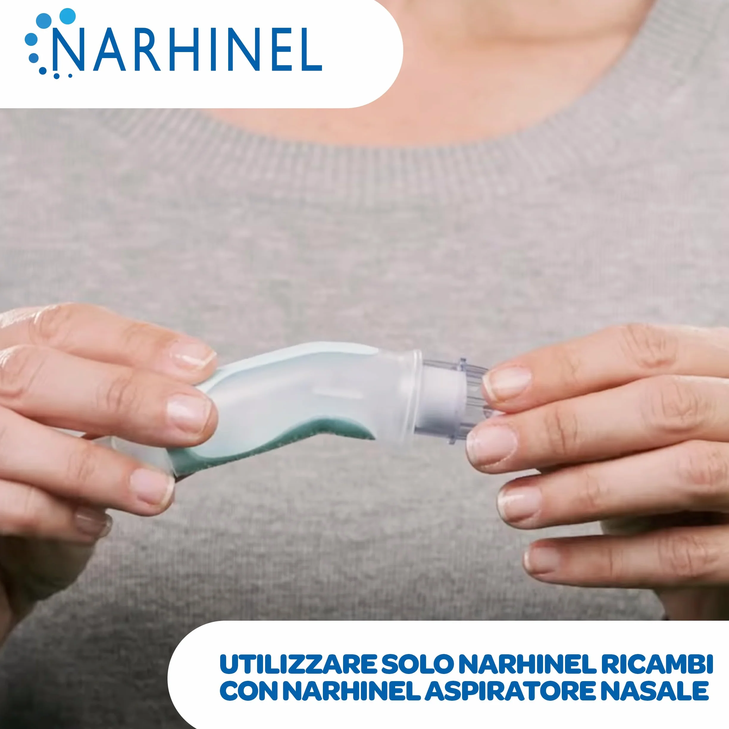 Narhinel Aspirator do nosa 20 Ricambi Azure