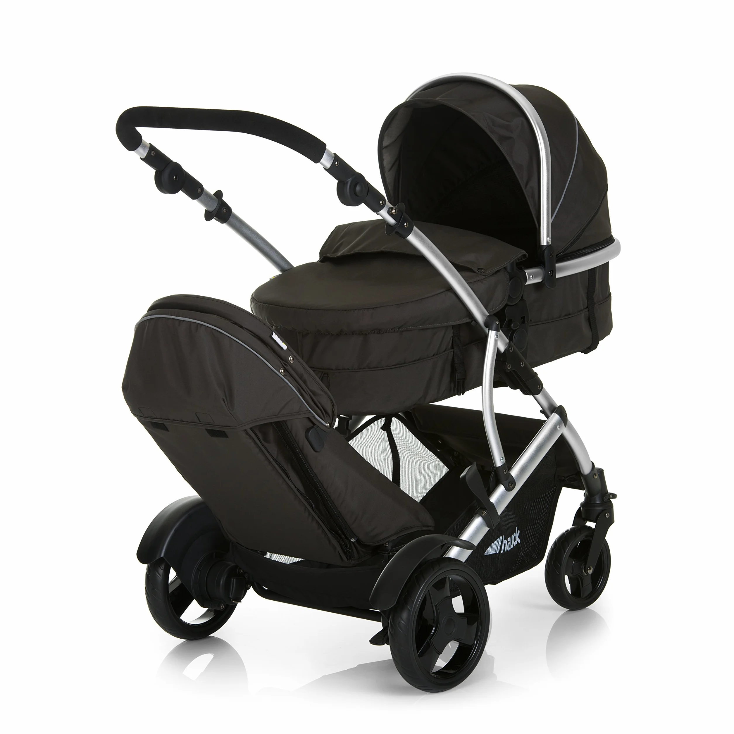 Hauck H-50011 Podwójny Wózek, Czarny, Do 15 kg