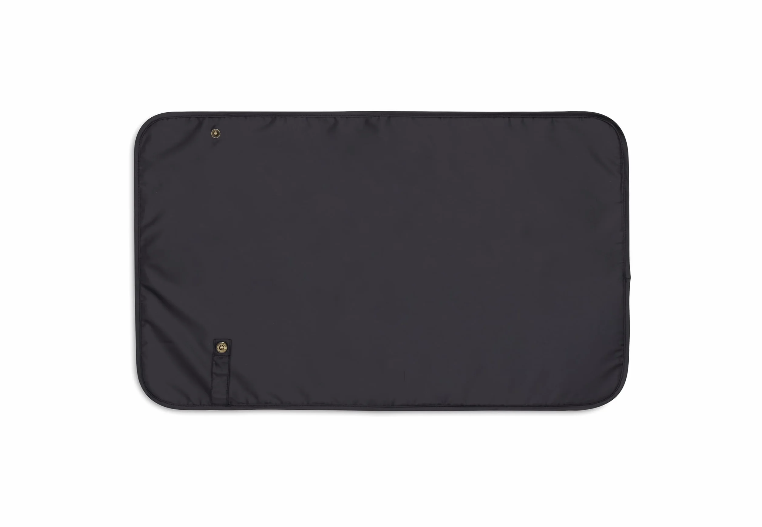 Jollein Torba do przewijania Puffed Moos – Black – wodoodporna – torba do wózka dziecięcego – wielofunkcyjna – czarna, czarny, Współczesny