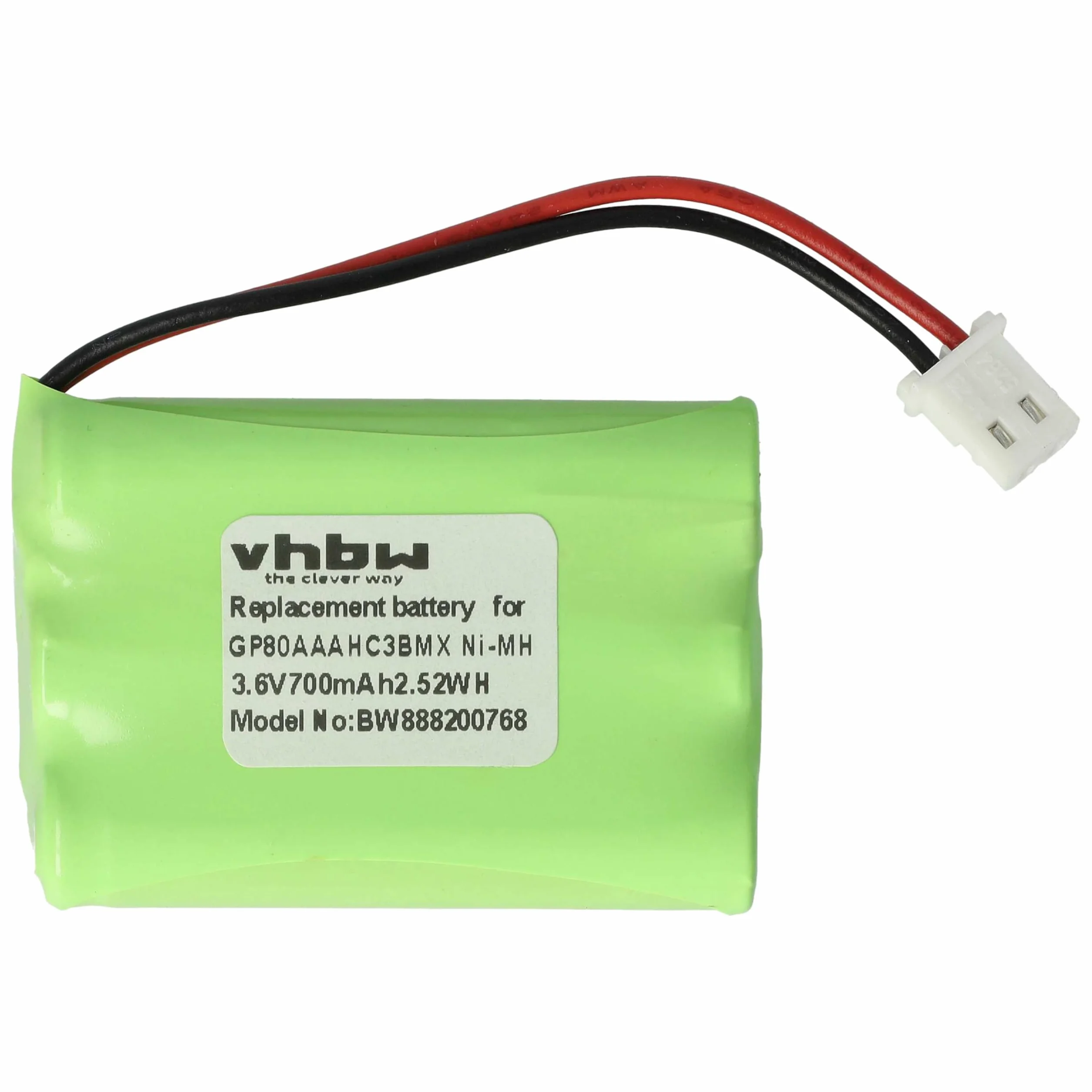 vhbw Bateria kompatybilna z Motorola MBP481, MBP482, MBP483 Babyphone Babytalker (700 mAh, 3,6 V, NiMH)