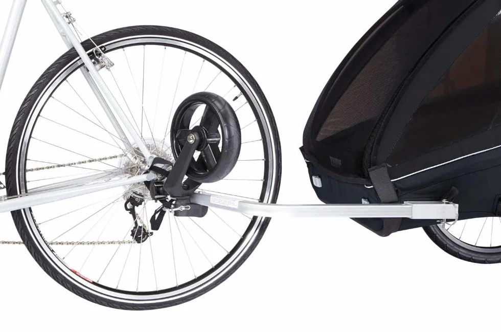 Thule Coaster XT przyczepka rowerowa dla 2 dzieci, czarna, rozmiar uniwersalny