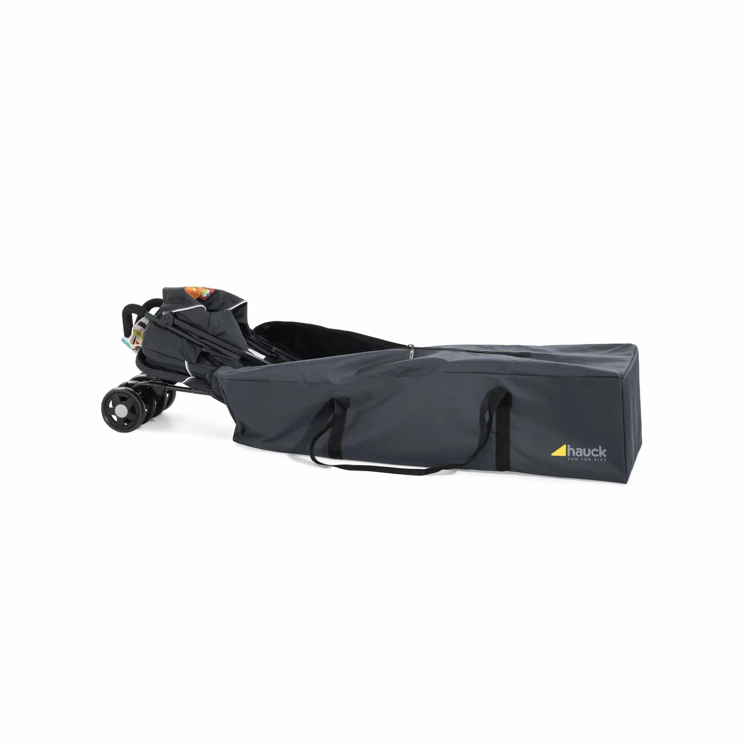 Hauck Bag Me Parasol torba transportowa z uchwytami do noszenia, odporne materiały na podróż samolotem, 115 x 31 x 31 cm, szara