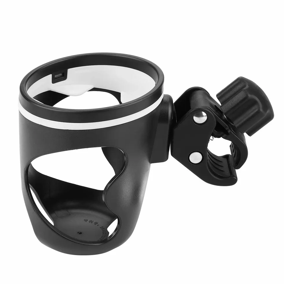 Uchwyt na kubek rowerowy wspornik wspornika uniwersalny 360 stopni obrót kubek uchwyt na napoje do wózka spacerowego motocykl i wózek inwalidzki;