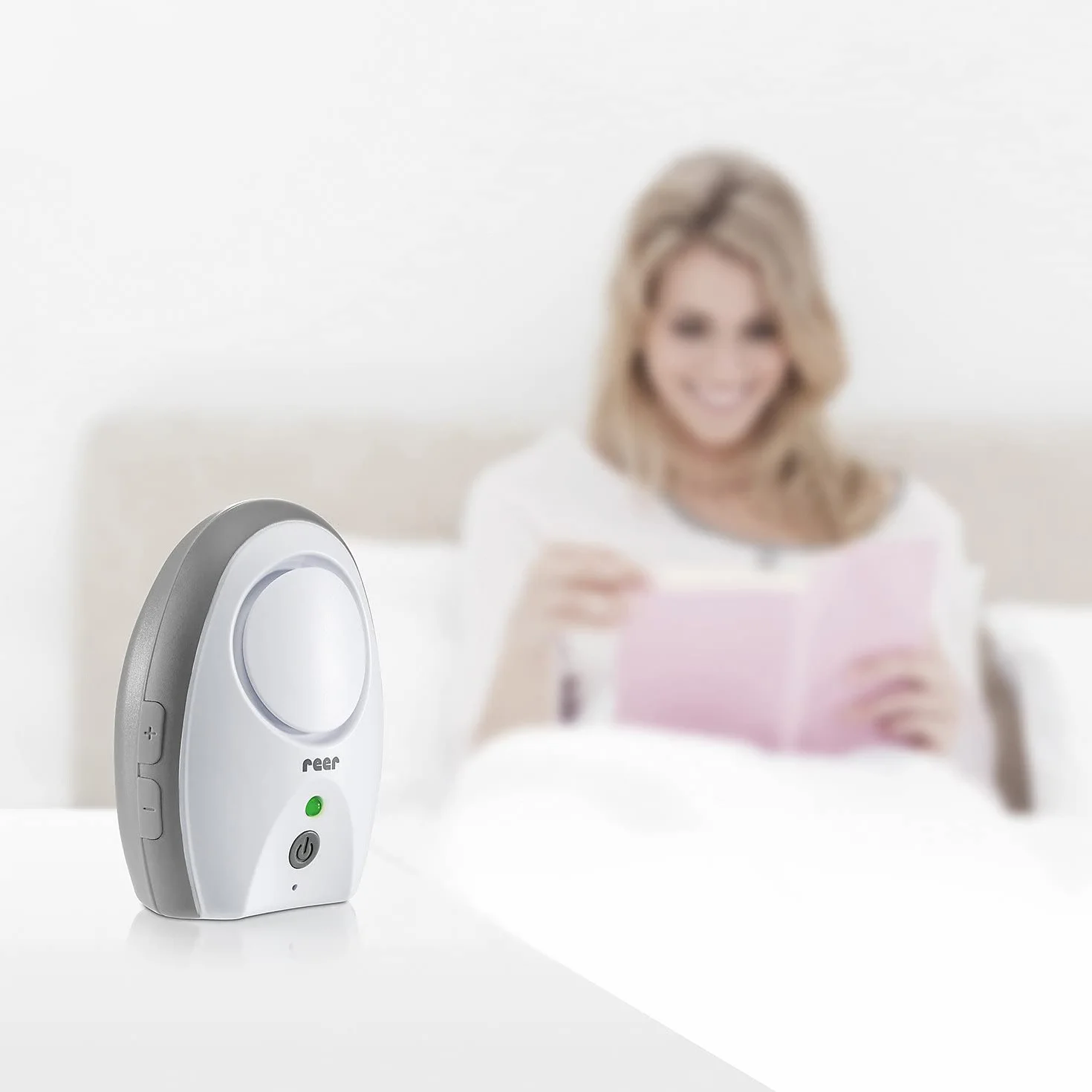 Reer 50040 Neo Digital Elektroniczna Niania, Biały