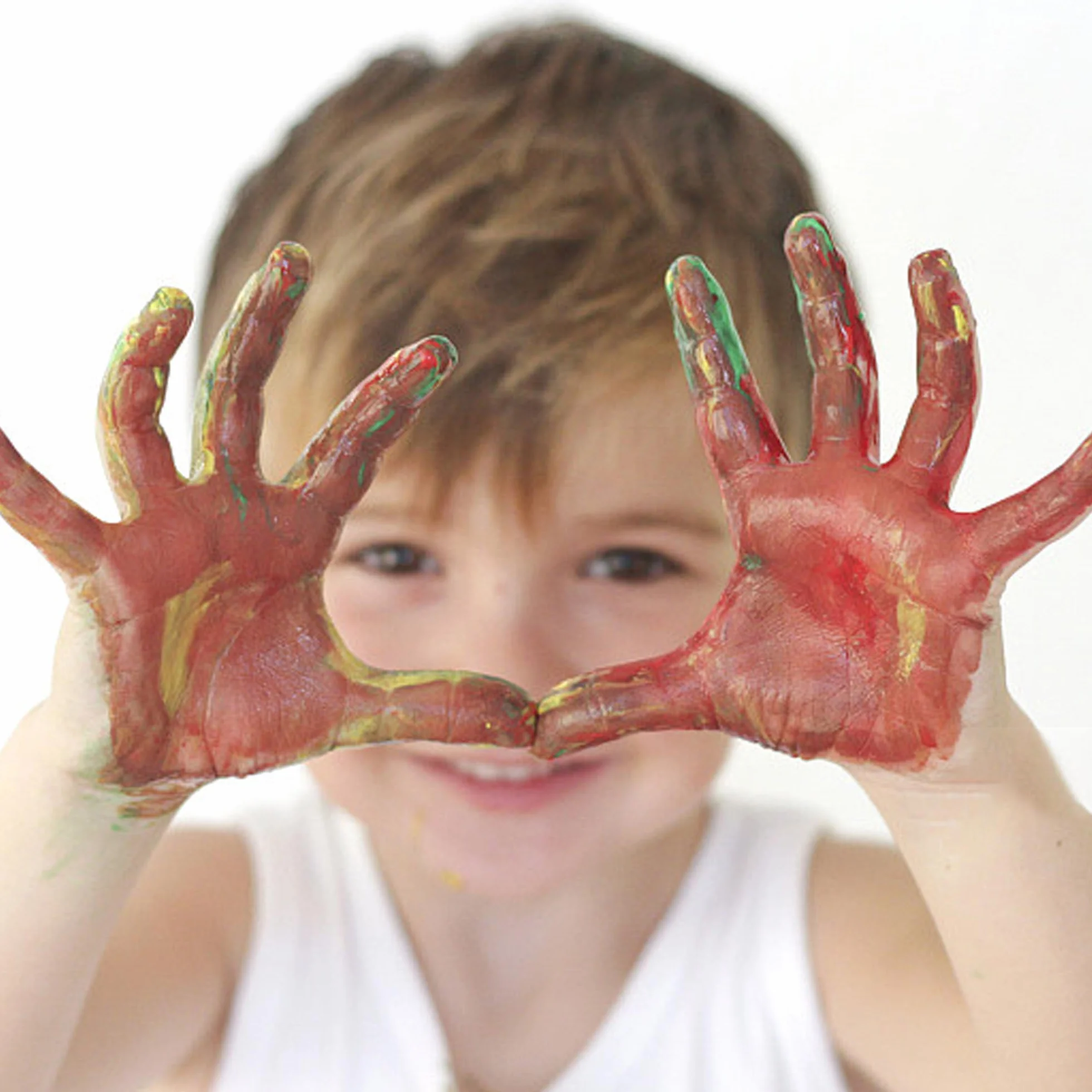 QSLKI Family Handprint Kit Clear Diy Craft Pamiątki Drewniane Ramy, Czarny, Rodzinny Zestaw Pamiątek Dłoni i Stóp, Cztery Przegrody Sześć Farb, Dziecięcy Odcisk Ręki i Stóp Zestaw, Rodzinny Pamiątek D