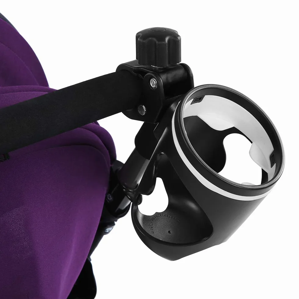 Uchwyt na kubek rowerowy wspornik wspornika uniwersalny 360 stopni obrót kubek uchwyt na napoje do wózka spacerowego motocykl i wózek inwalidzki;