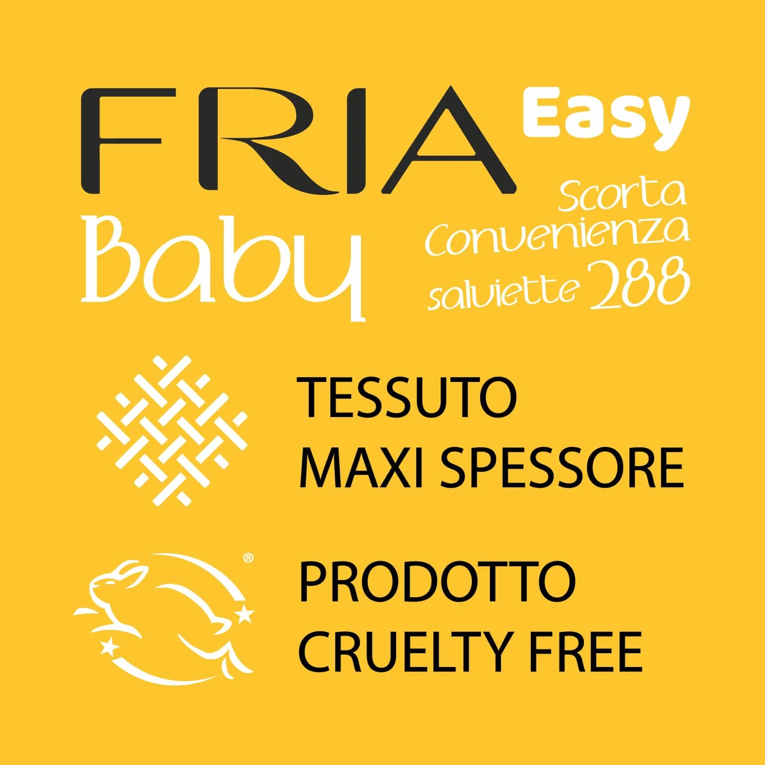 Fria Chusteczki do zmiany pieluch Easy Baby z aloesem i miodem, nawilżające, testowane dermatologicznie, 288 szt.