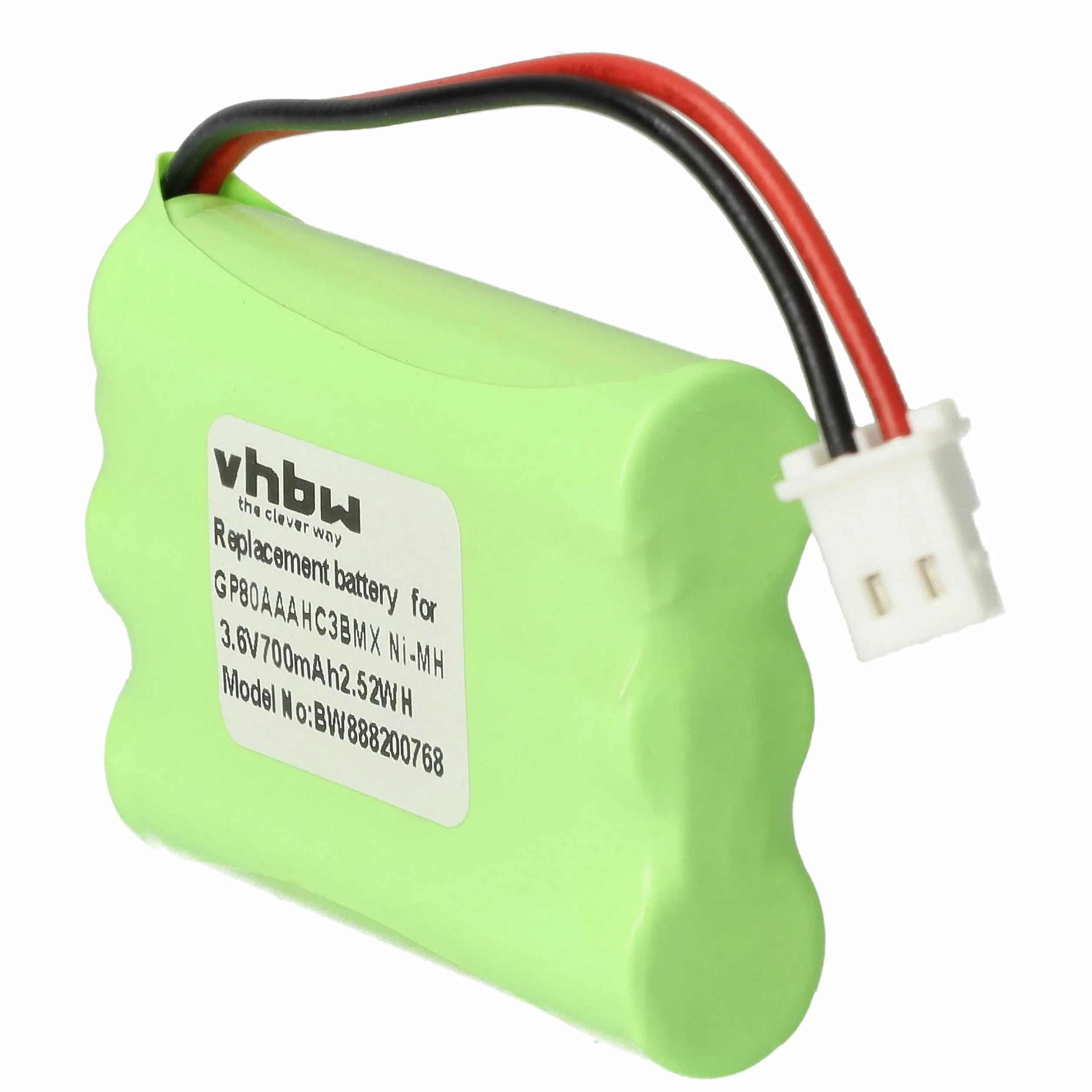 vhbw Bateria kompatybilna z Motorola MBP481, MBP482, MBP483 Babyphone Babytalker (700 mAh, 3,6 V, NiMH)